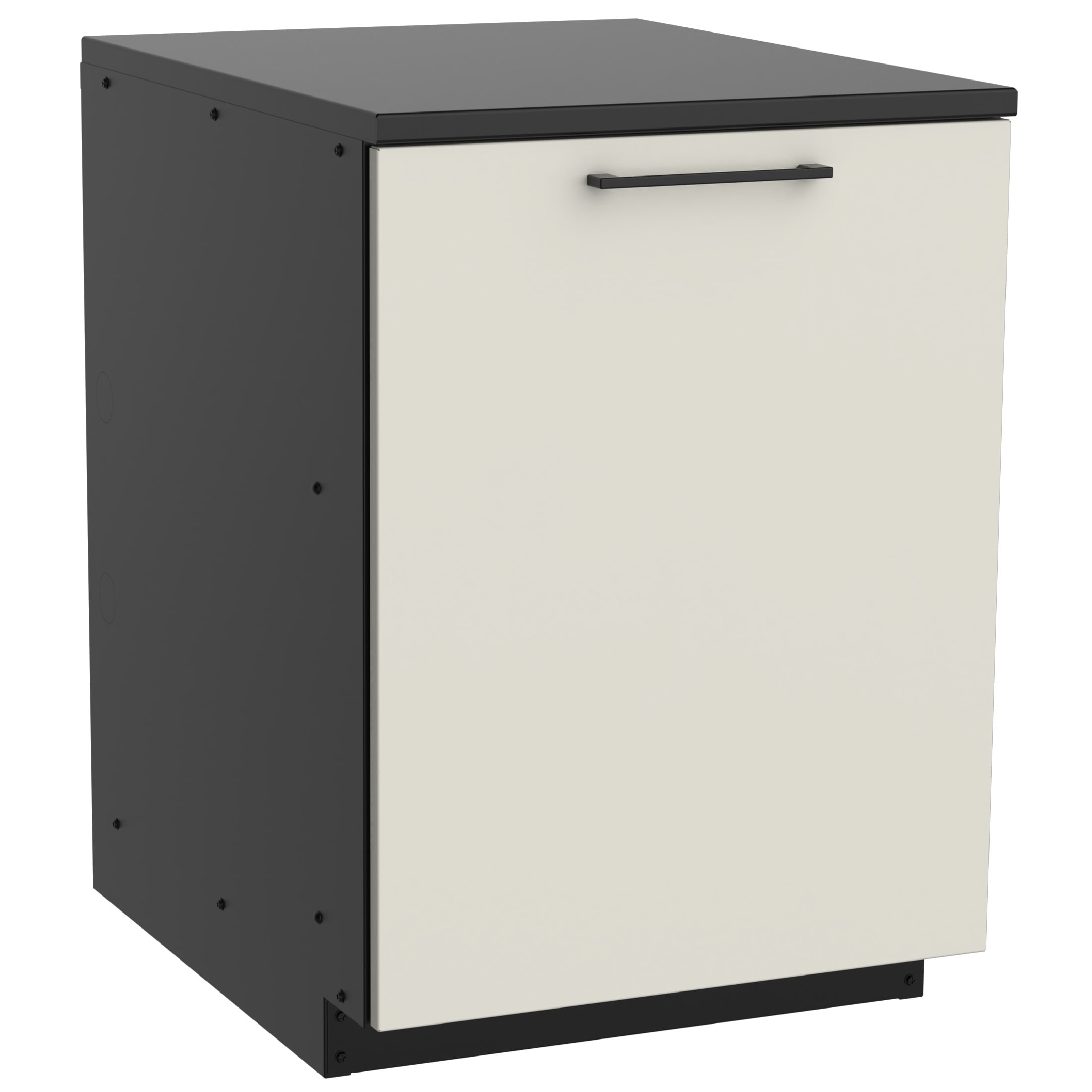 Blackstone 6400 Trash Bin Cabinet Module 24-in W x 30.25-in D x 35-in H Modular Outdoor Kitchen Pull-out wastebasket cabinet
