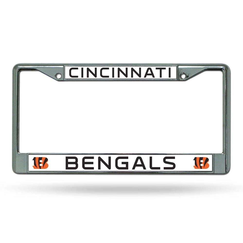 Rico Industries NFL Cincinnati Bengals License Plate Metal, Team Color, One  Size