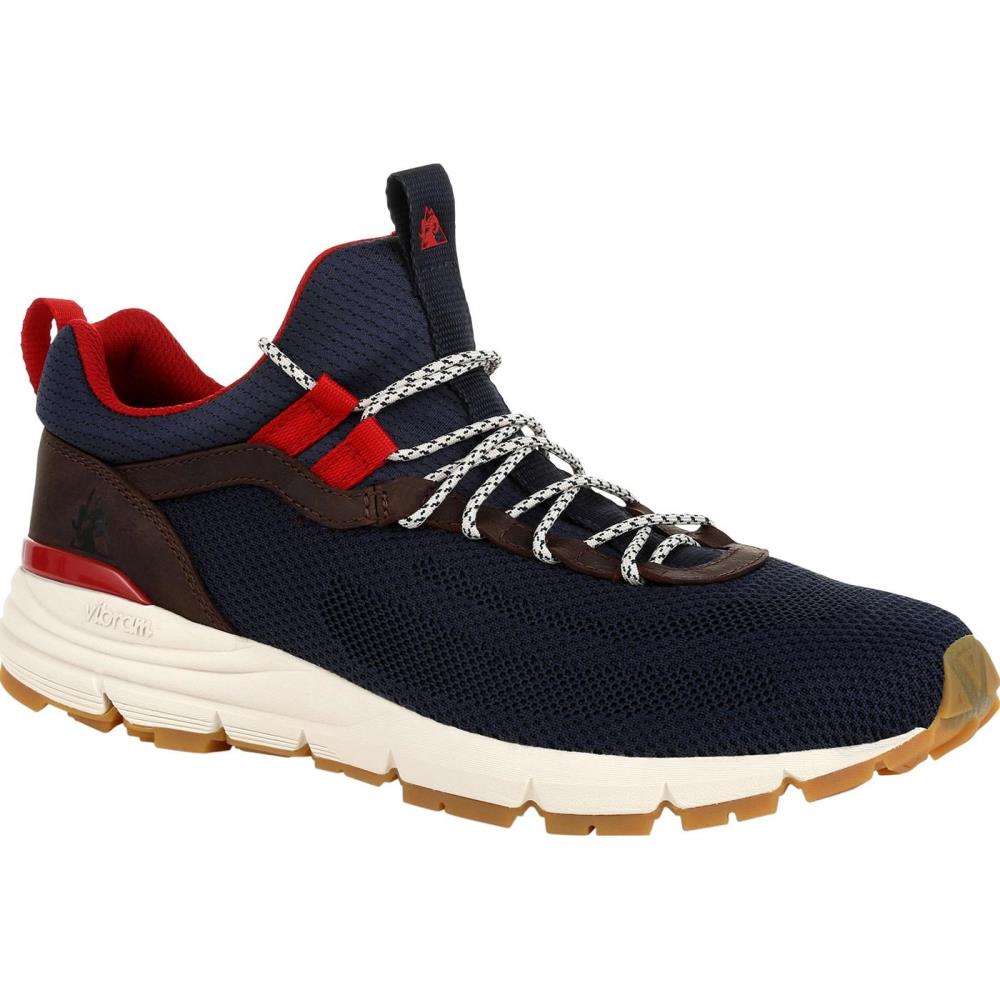 Rocky RKS0451  W  100 Men's TRAIL BROWN NAVY Shoes Size: 10 Wide