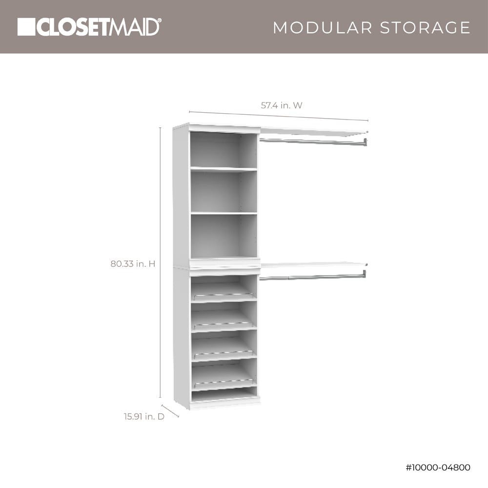ClosetMaid 10000-04800 Wood-Closet-Kits - View #5