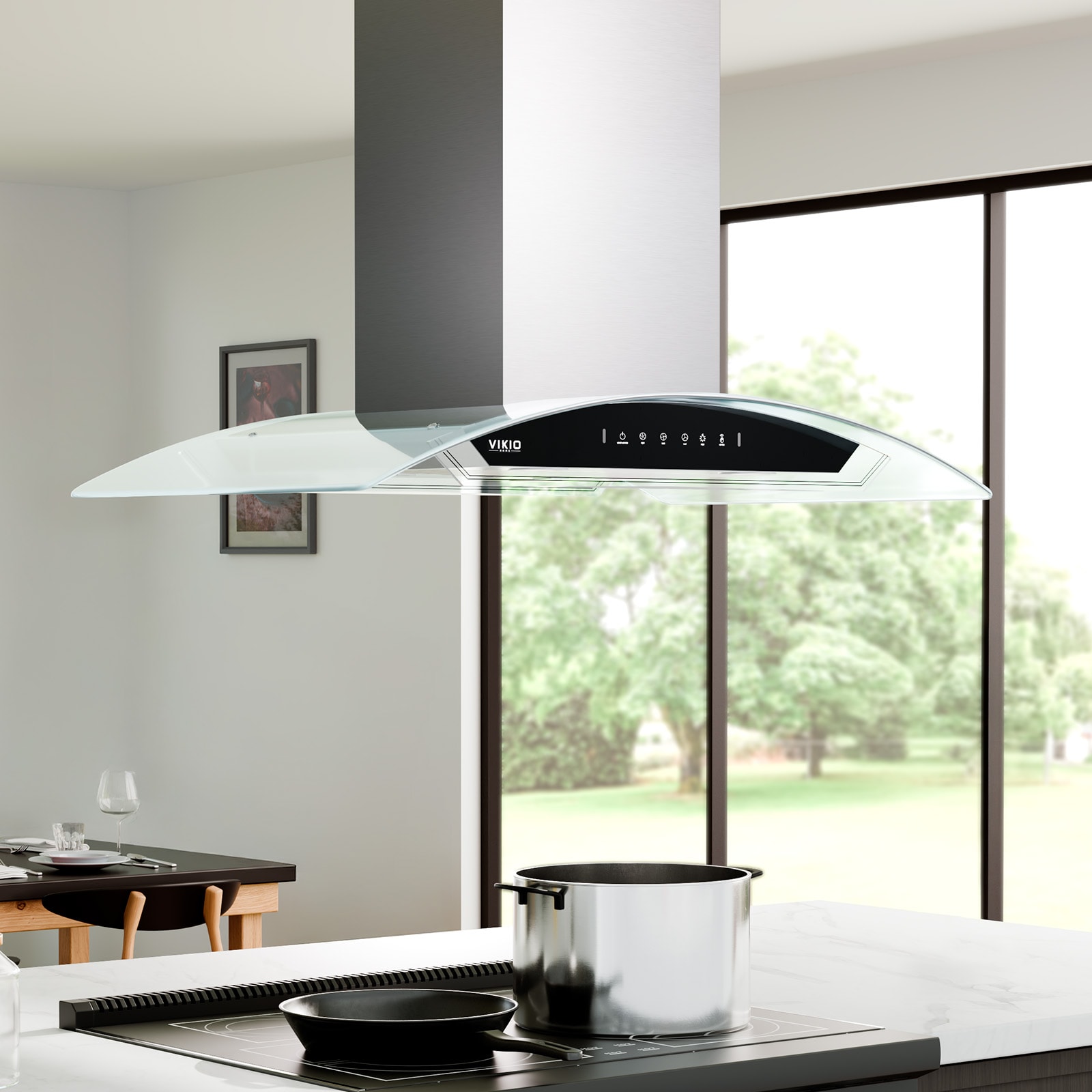 VIKIO IKIS01-36 Island-Range-Hoods - View #4