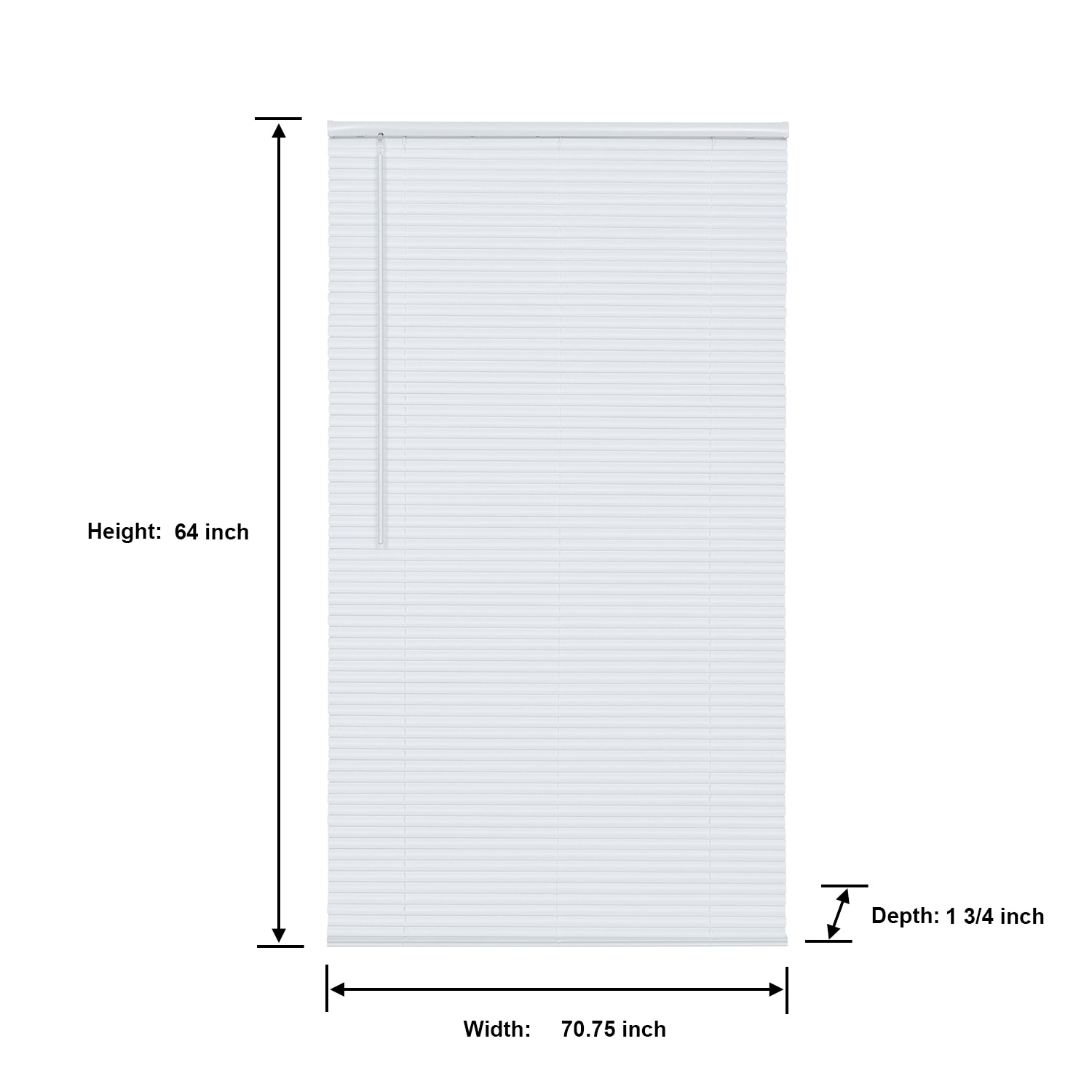 Project Source CCDLF7264-70.75 blinds - View #7