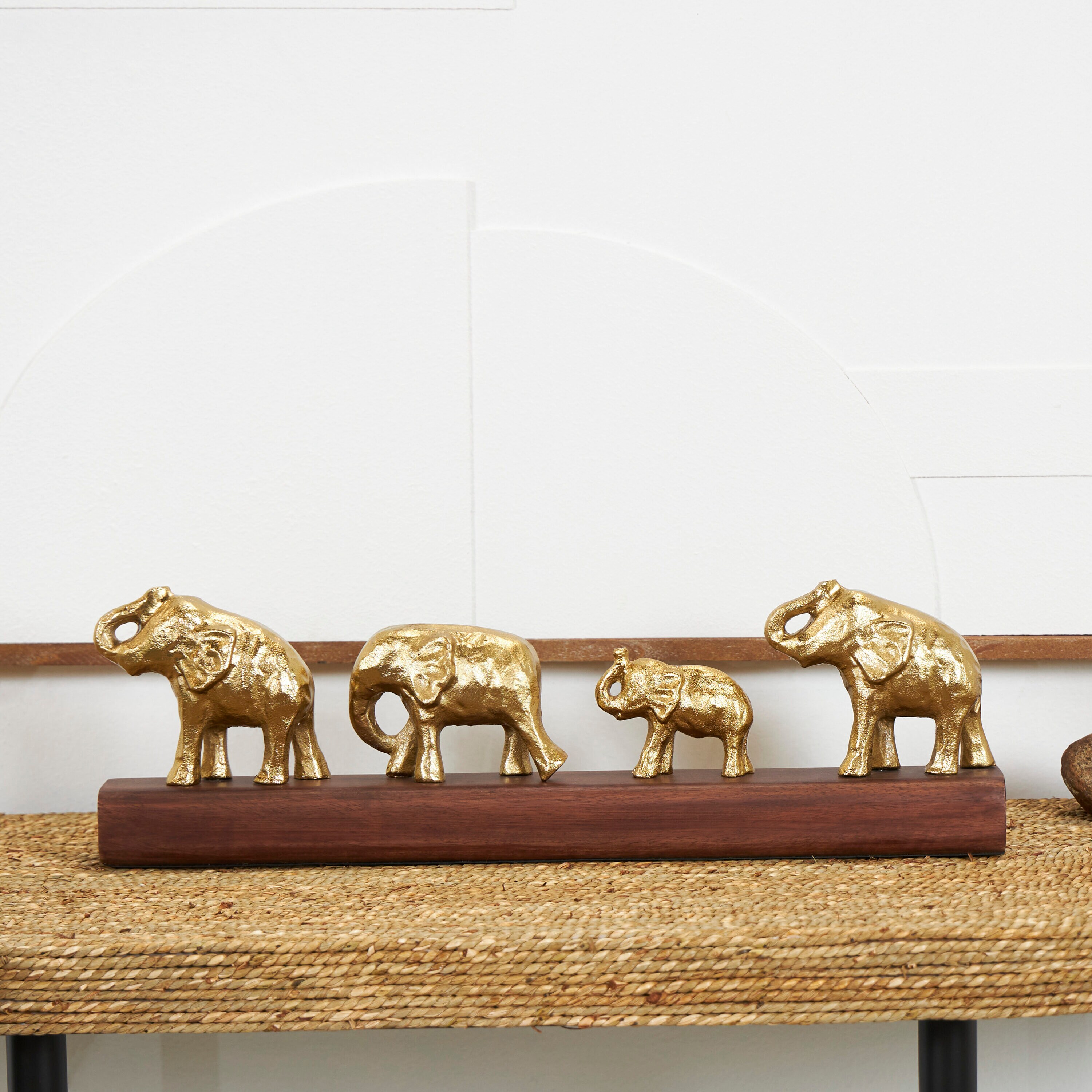 Grayson Lane 822223 Gold Aluminum Eclectic Sculpture
