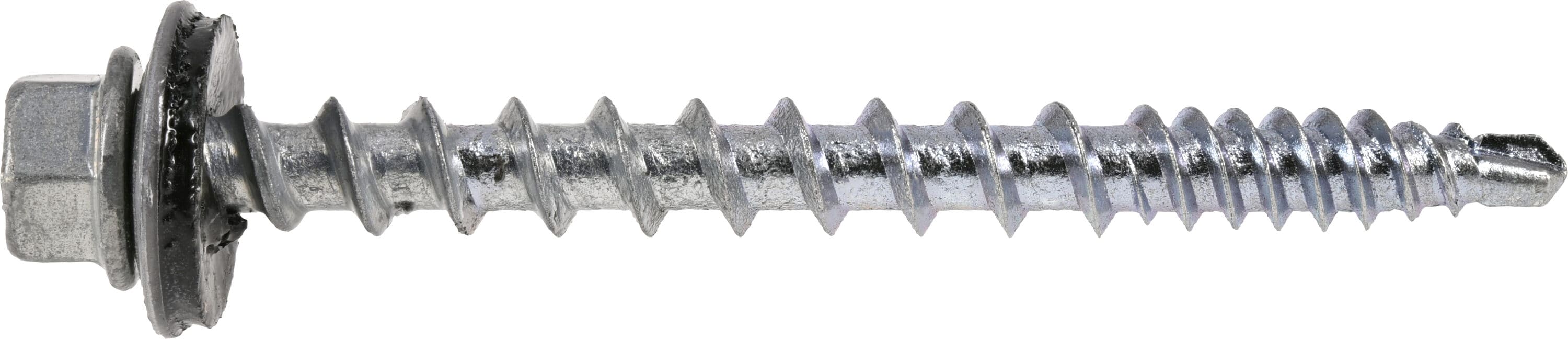 Power Pro #10 x 2-in Silver Powder Coating Self-drilling Roofing Screws (2000-Count) 117881 Sansujyuku sansujyuku.com