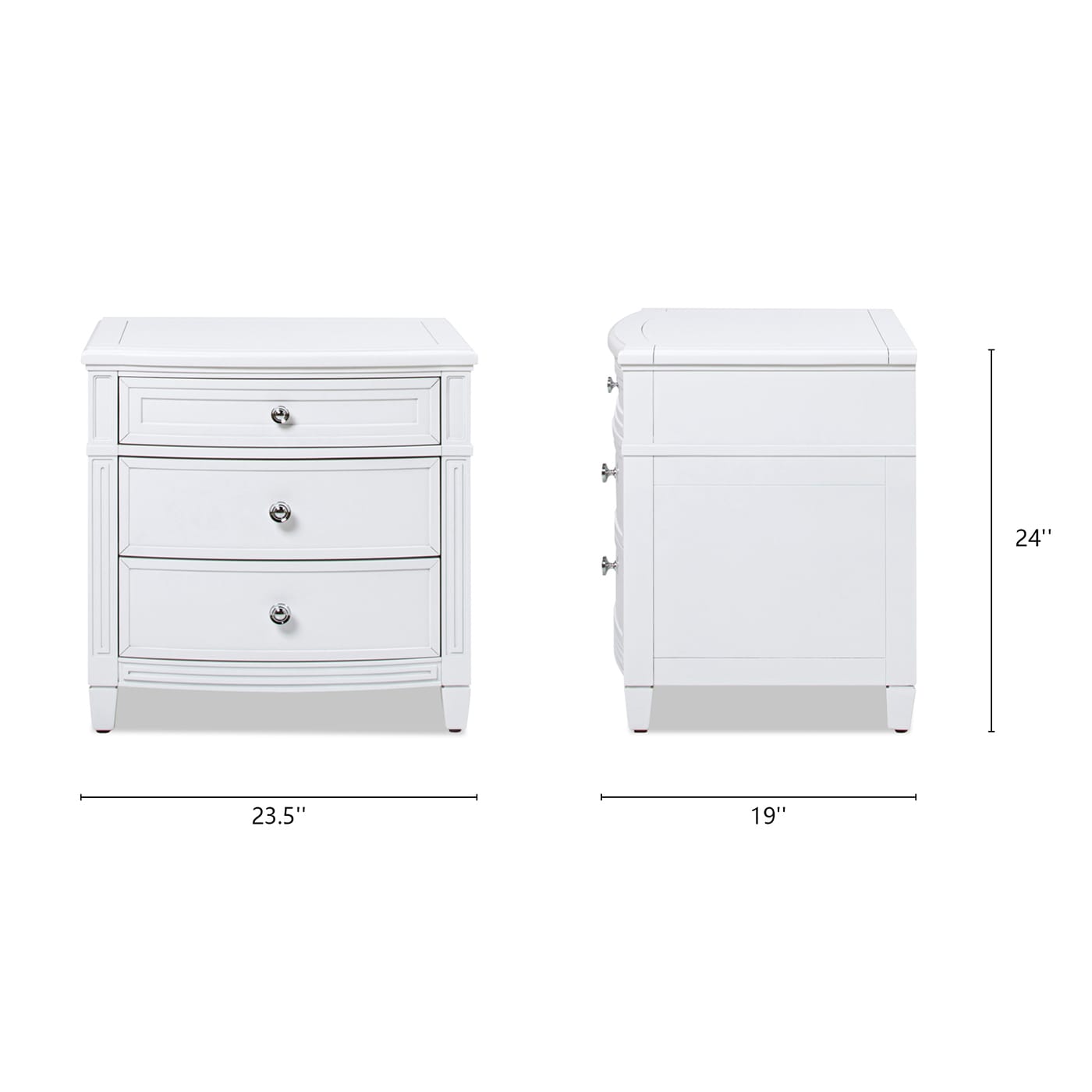 Jennifer Taylor Home LWHITE-CTG87070 End-Tables - View #5