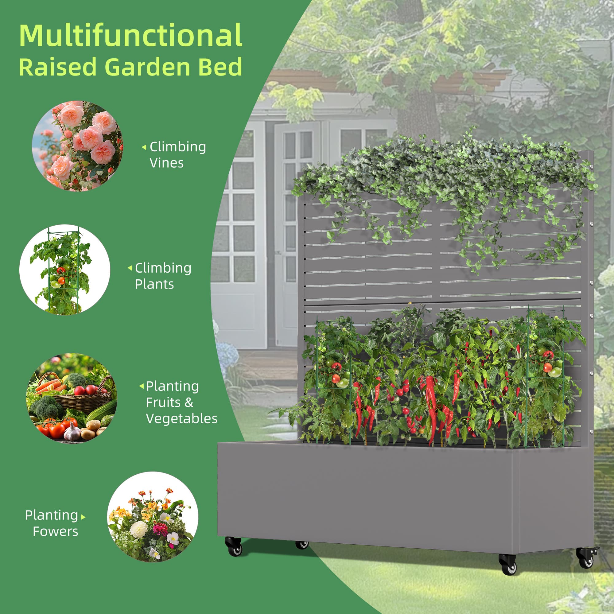 Vynxaria LS0209-HWZZX036 Raised-Planter-Boxes - View #7