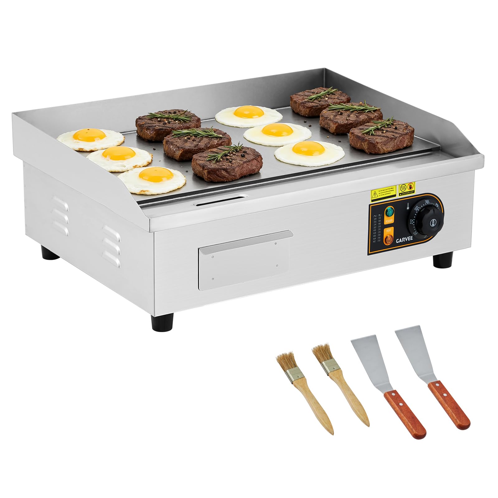DEXSO Electric Griddle 22 Inch 1700W Flat Top Grill #ENCOREPHKBA17789