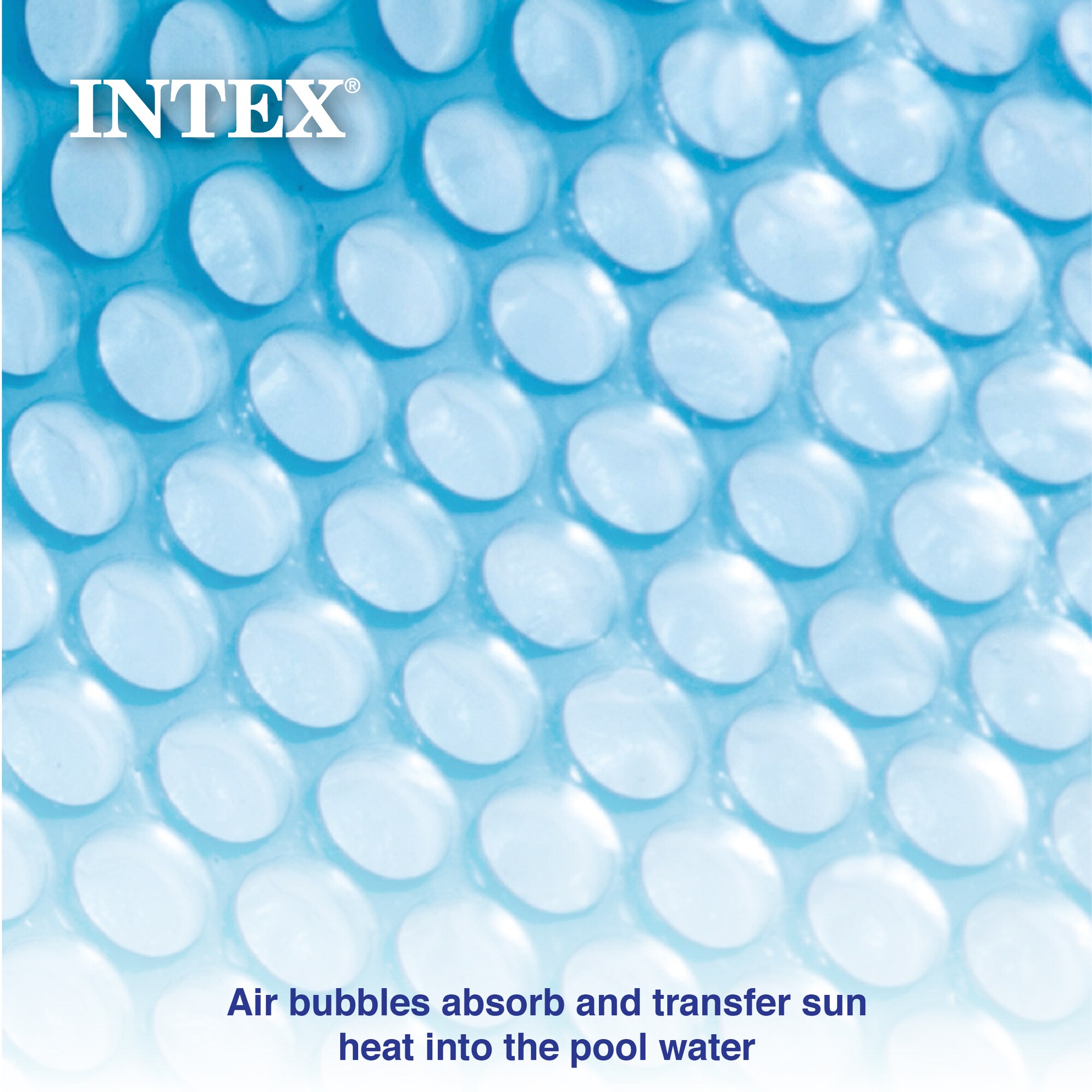 Intex 18-Feet x 9-Feet Polyethylene Solar Rectangle Pool Cover