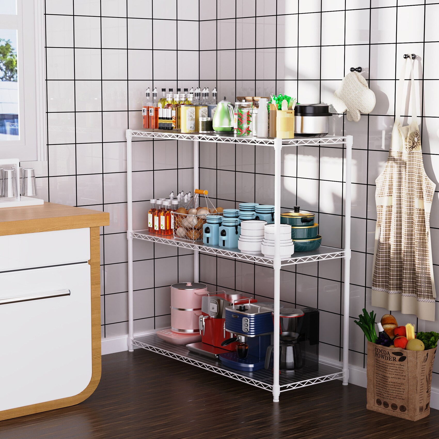 Siavonce FZ91054 Free-Standing-Shelving - View #4