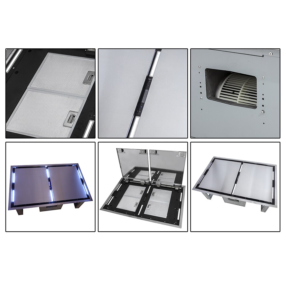 FORNO FRHRE5312-44 Wall-Mounted-Range-Hoods - View #11