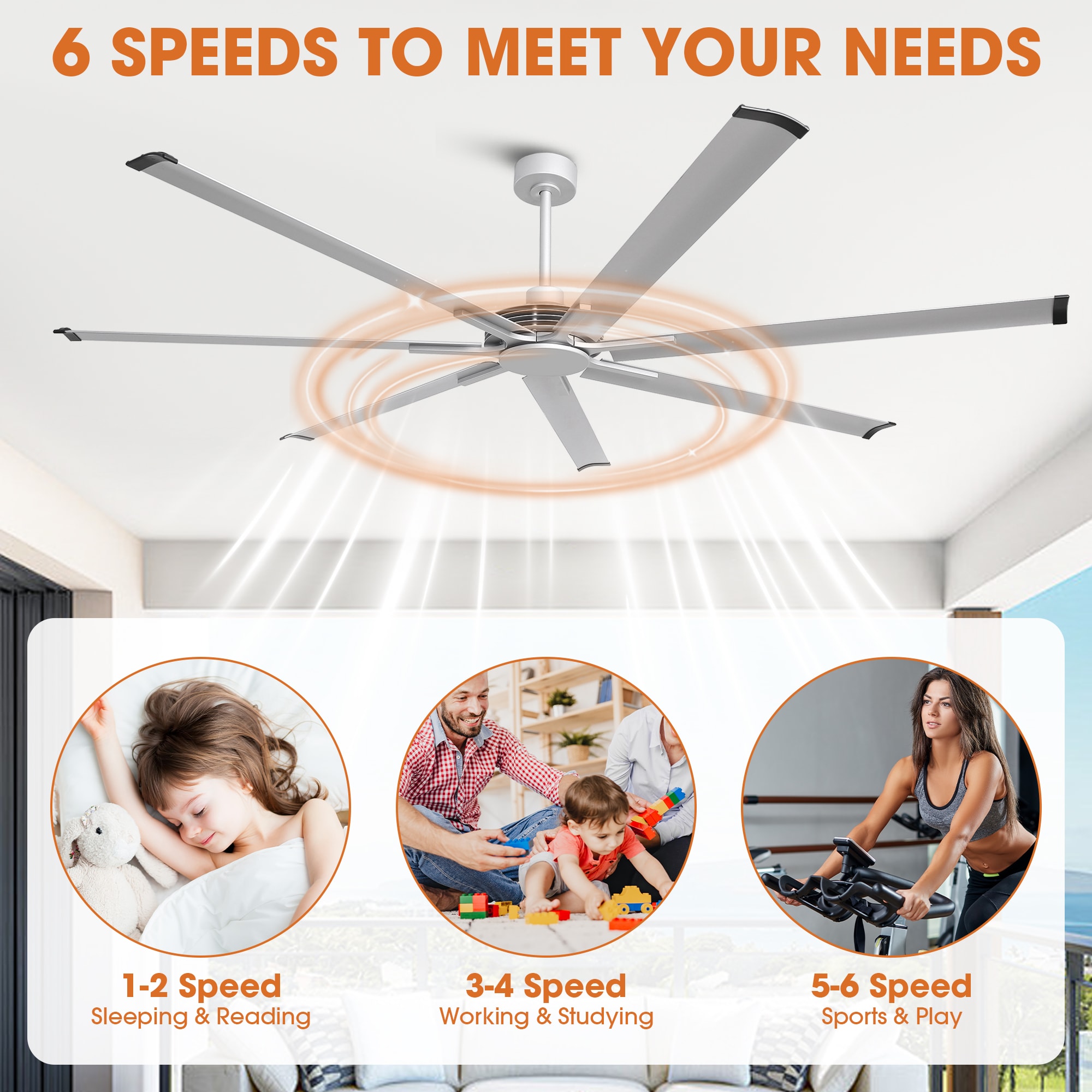 Parrot Uncle F8311110V Ceiling-Fans - View #8