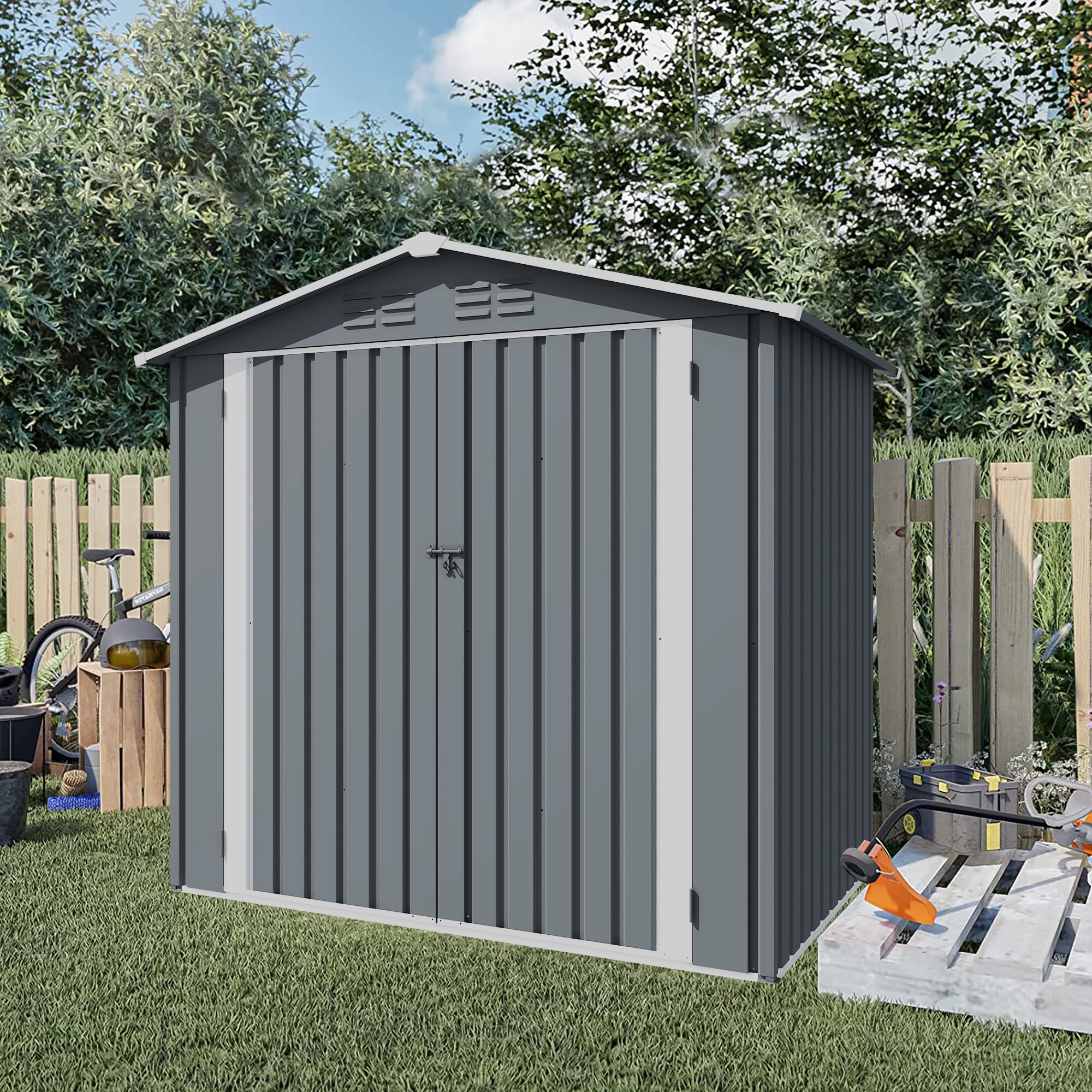 Mondawe MD-W291105898 Metal-Storage-Buildings-Sheds - View #4
