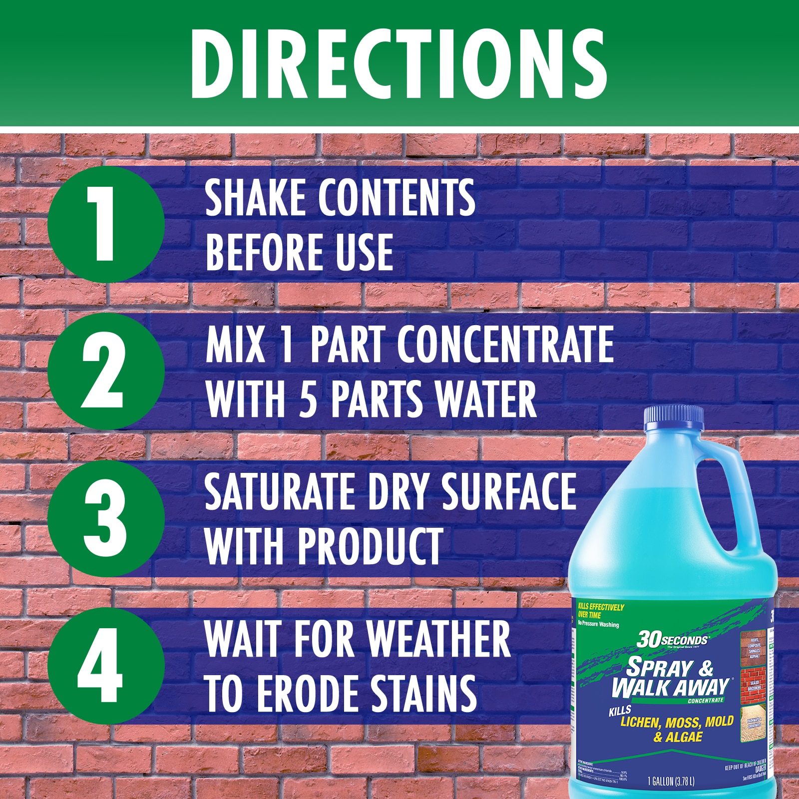30 SECONDS 1GSAWA Outdoor-Cleaners - View #4