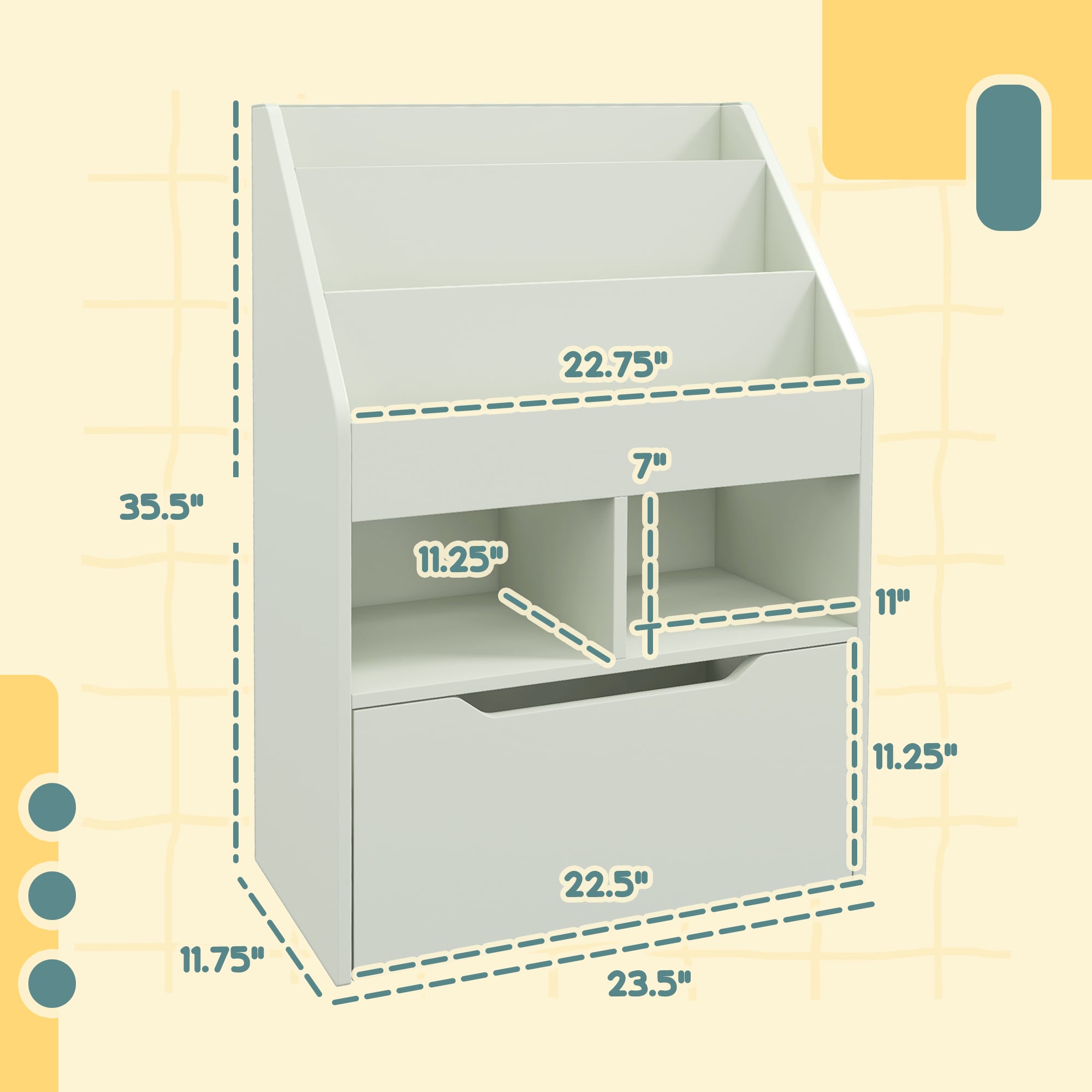 Maocao Hoom JLP217325 Kids-Bookcases - View #3