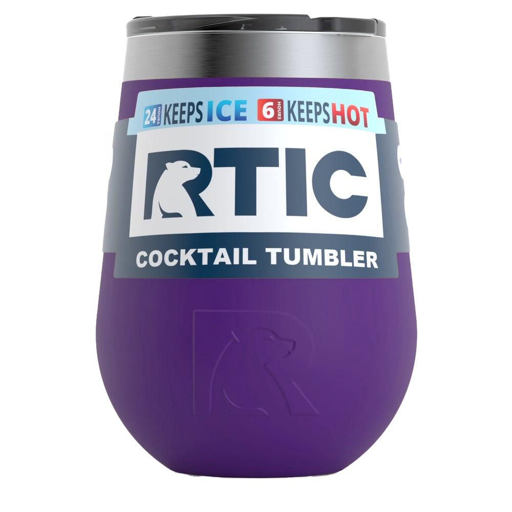 RTIC Outdoors 19333 12-fl oz -fl oz Stainless steel Insulated Wine tumbler - Majestic Purple