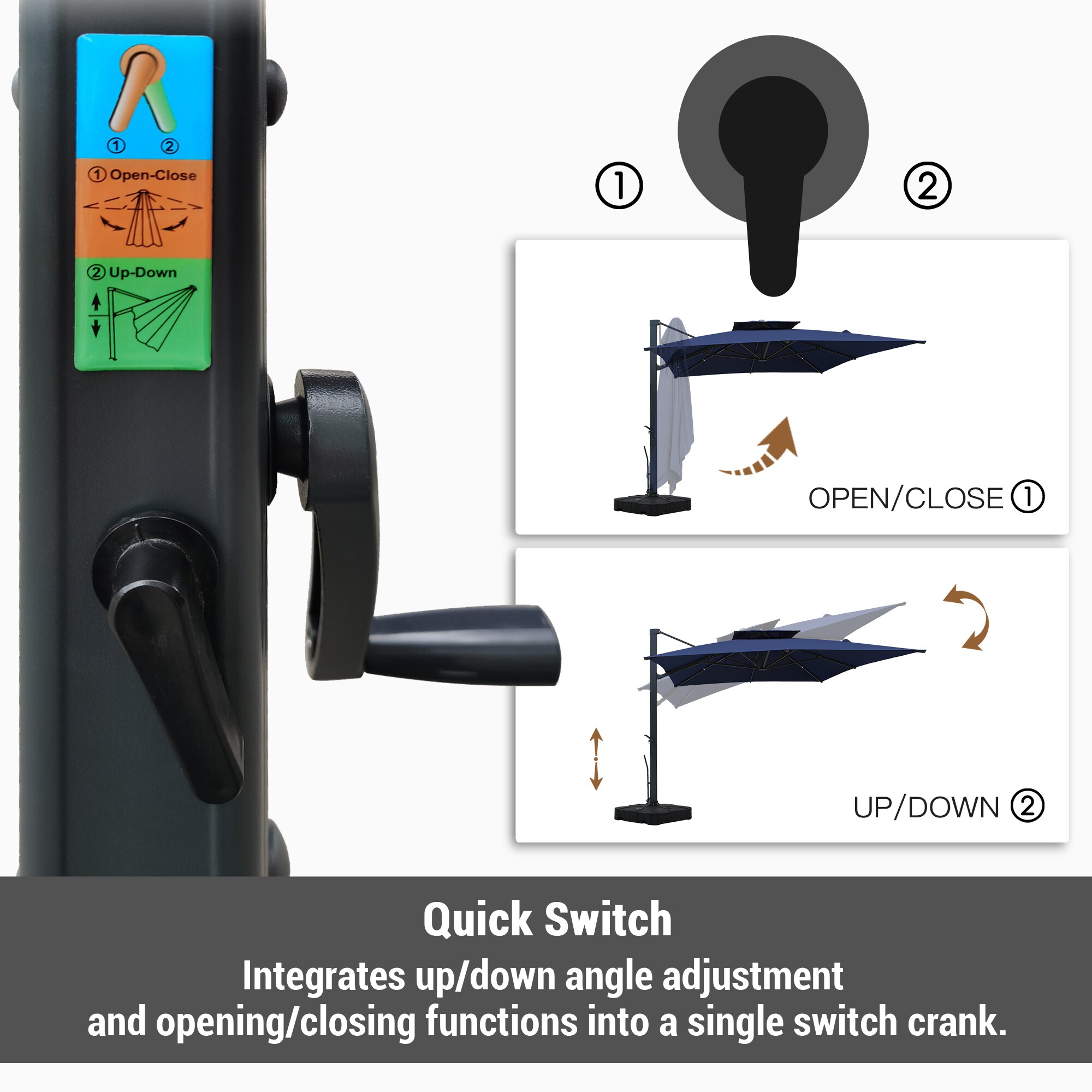 Clihome CLMYD1013NVB Umbrellas-2 - View #13