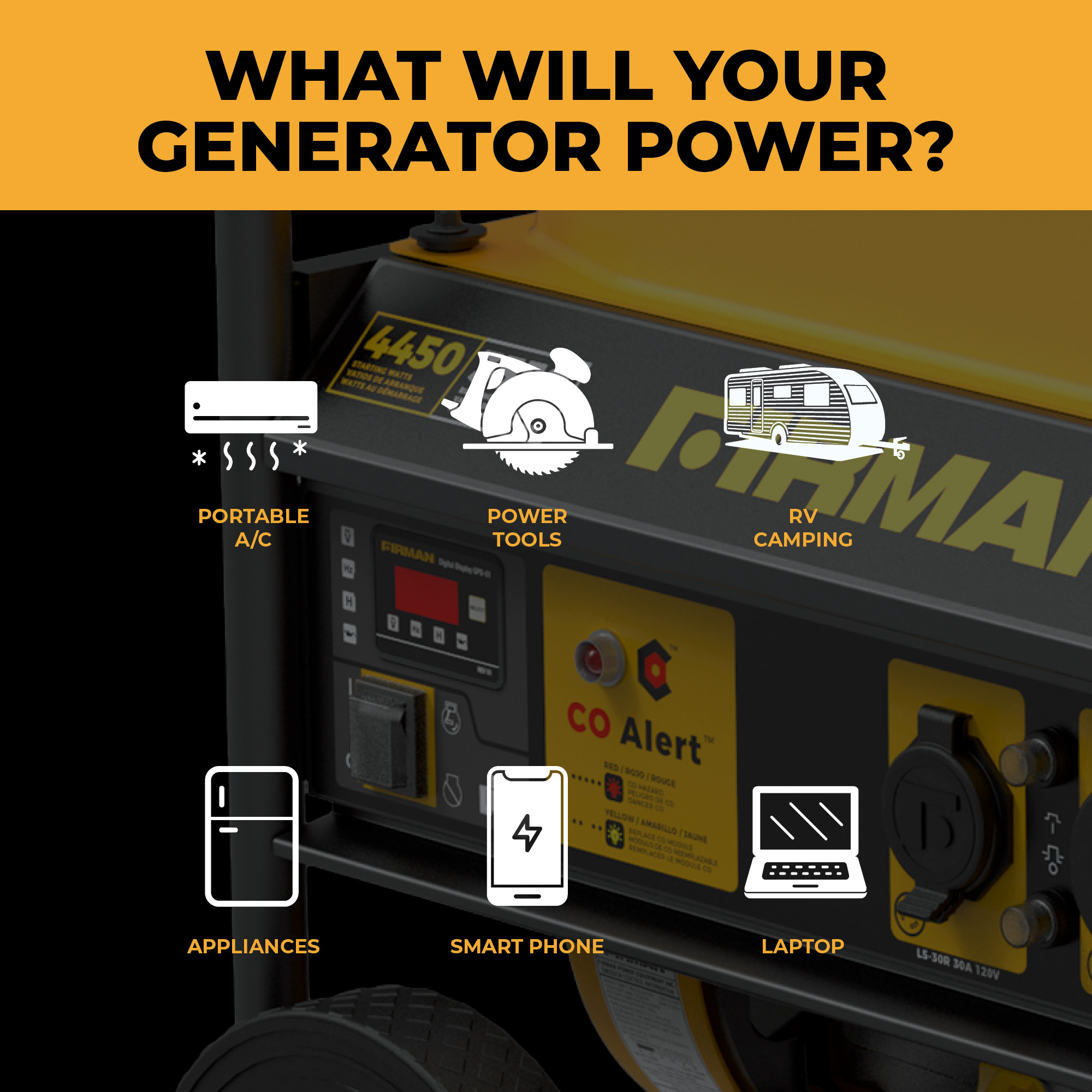 Firman P03503 Portable-Generators - View #7