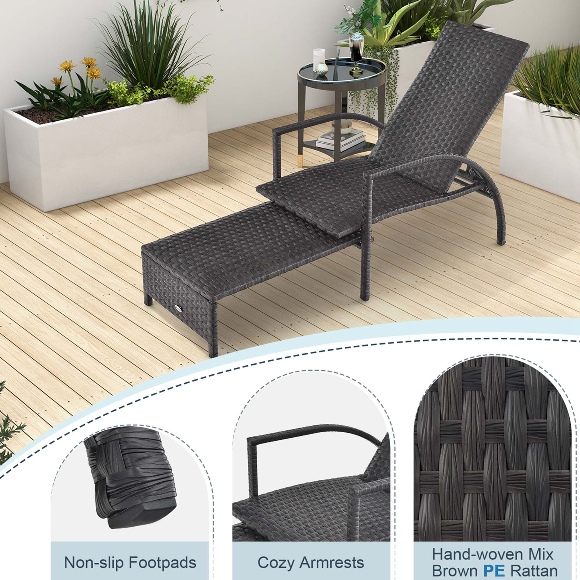 Costway NP10986BN Patio-Chairs - View #6