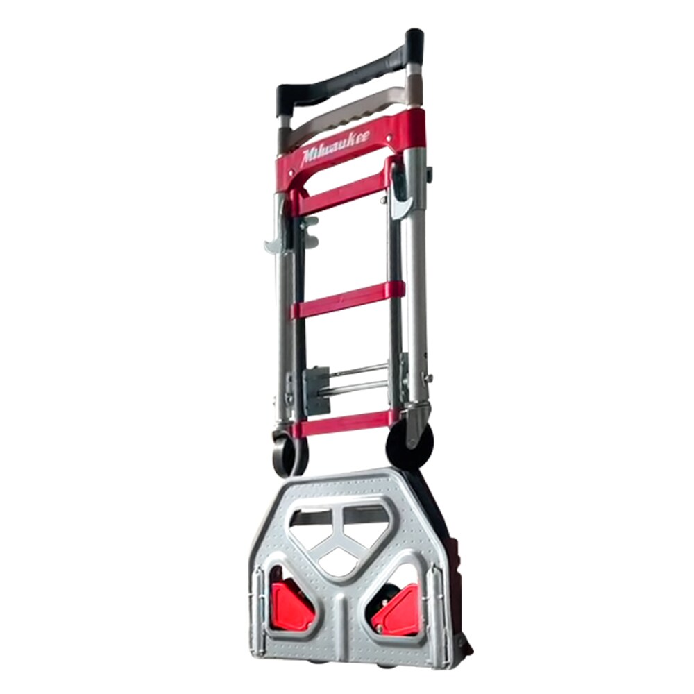 Milwaukee 150-lb Capacity 4-Wheel Multiple Colors/Finishes Aluminum Convertible Hand Truck