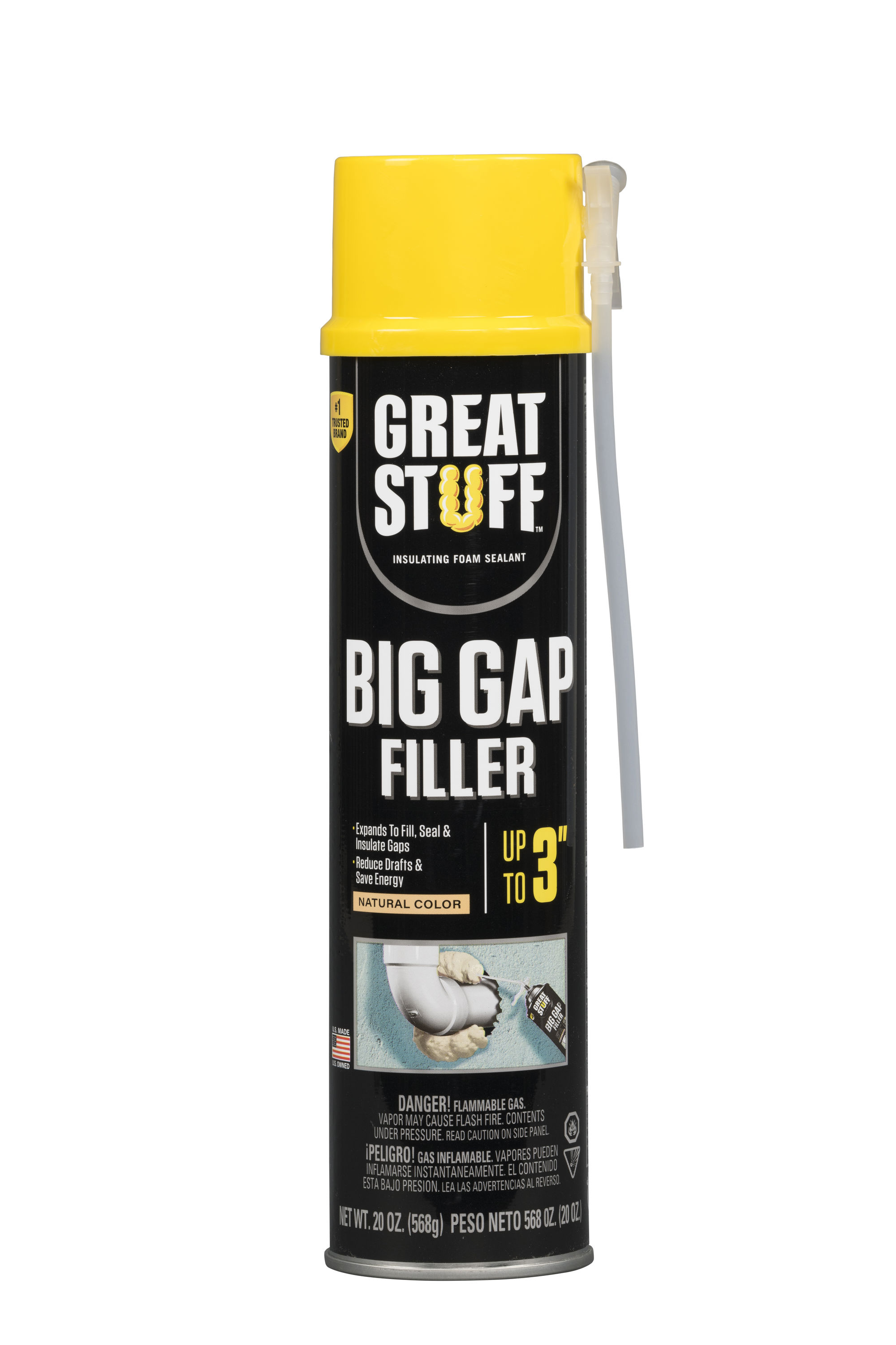 GREAT STUFF Big Gap Filler 20 oz Straw Indoor/Outdoor Spray Foam