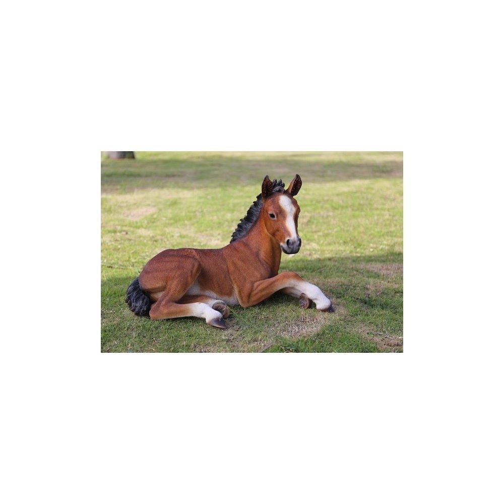 Hi-Line Gift 87715-L 16.75-Inches H x 16-Inches W Brown Garden Statue