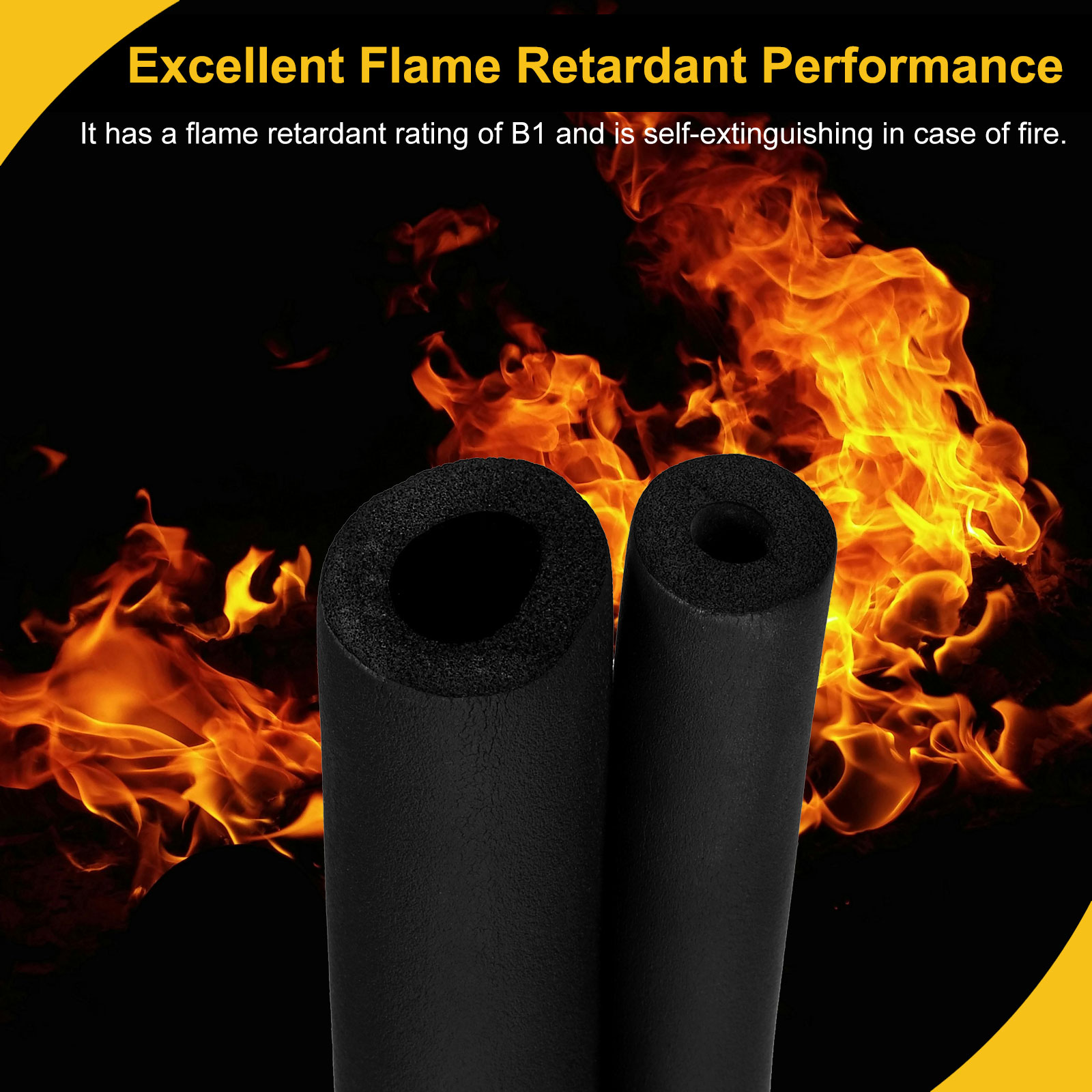Unique Bargains S26020300UX1381 Tubular-Pipe-Wrap - View #3