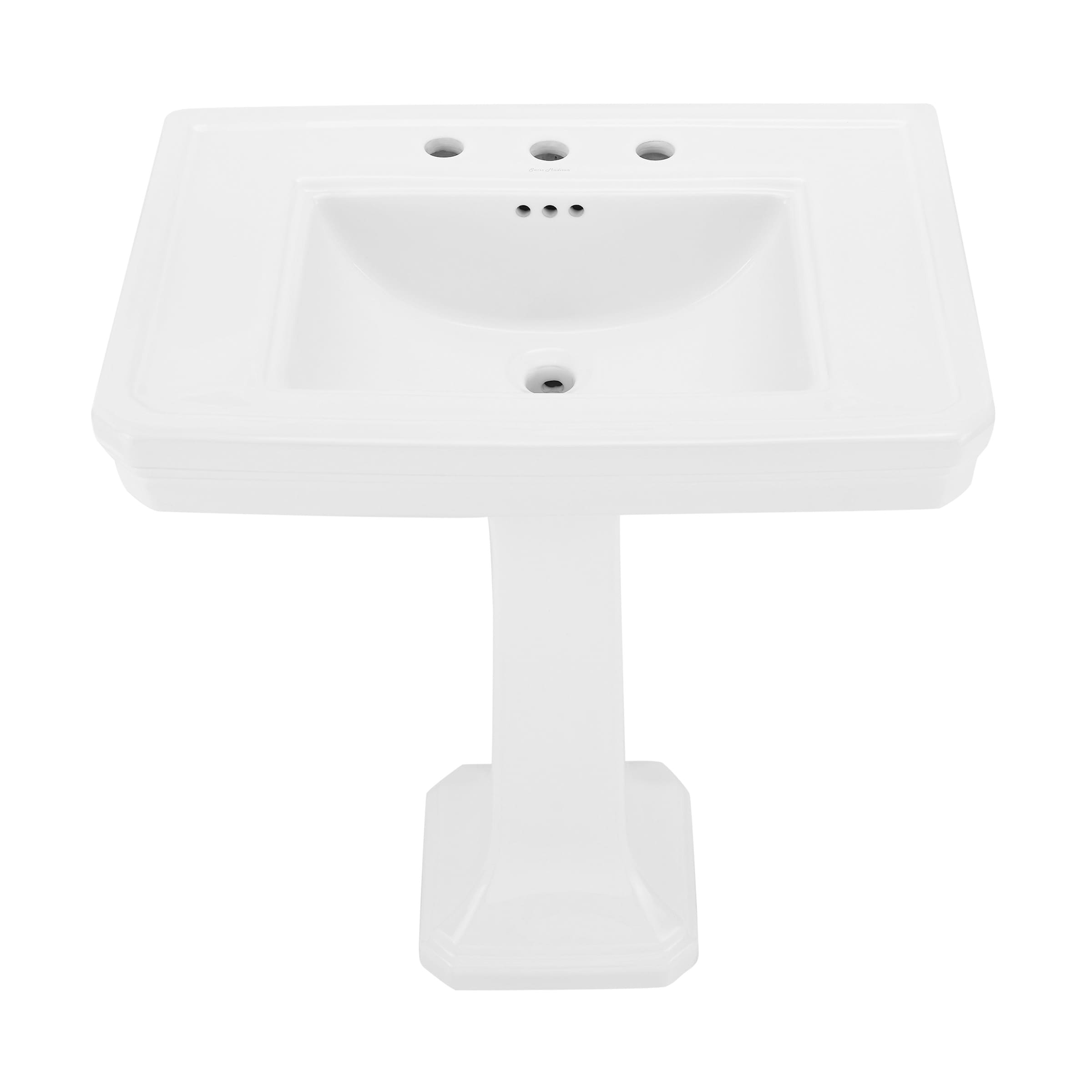 Swiss Madison SM-25-PSLAU03WH Complete-Pedestal-Lavatories - View #2