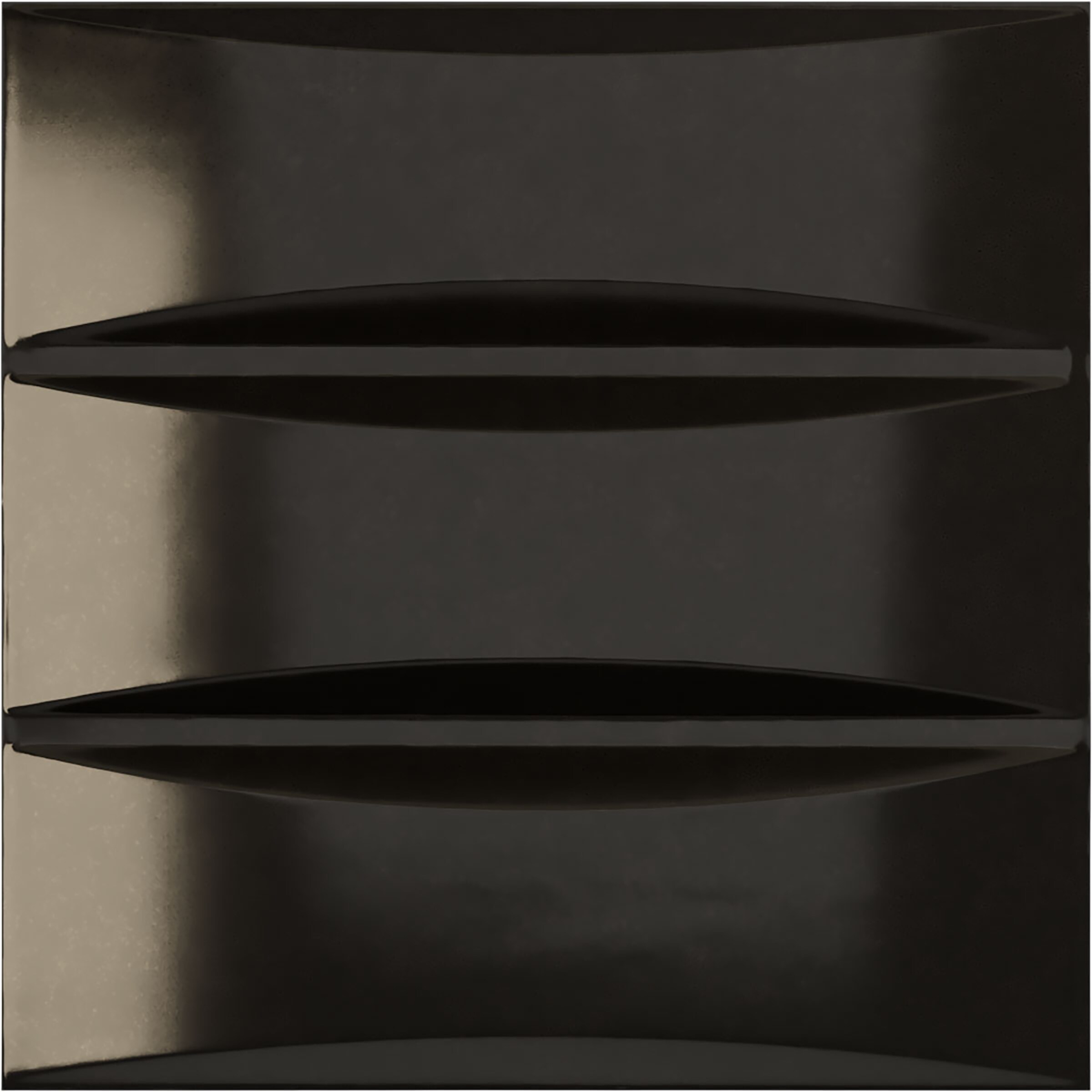 Ekena Millwork WP20X20TRECA 19-5/8-in x 19-5/8-in Embossed Universal Metallic Carbon Mist PVC Wall Panel