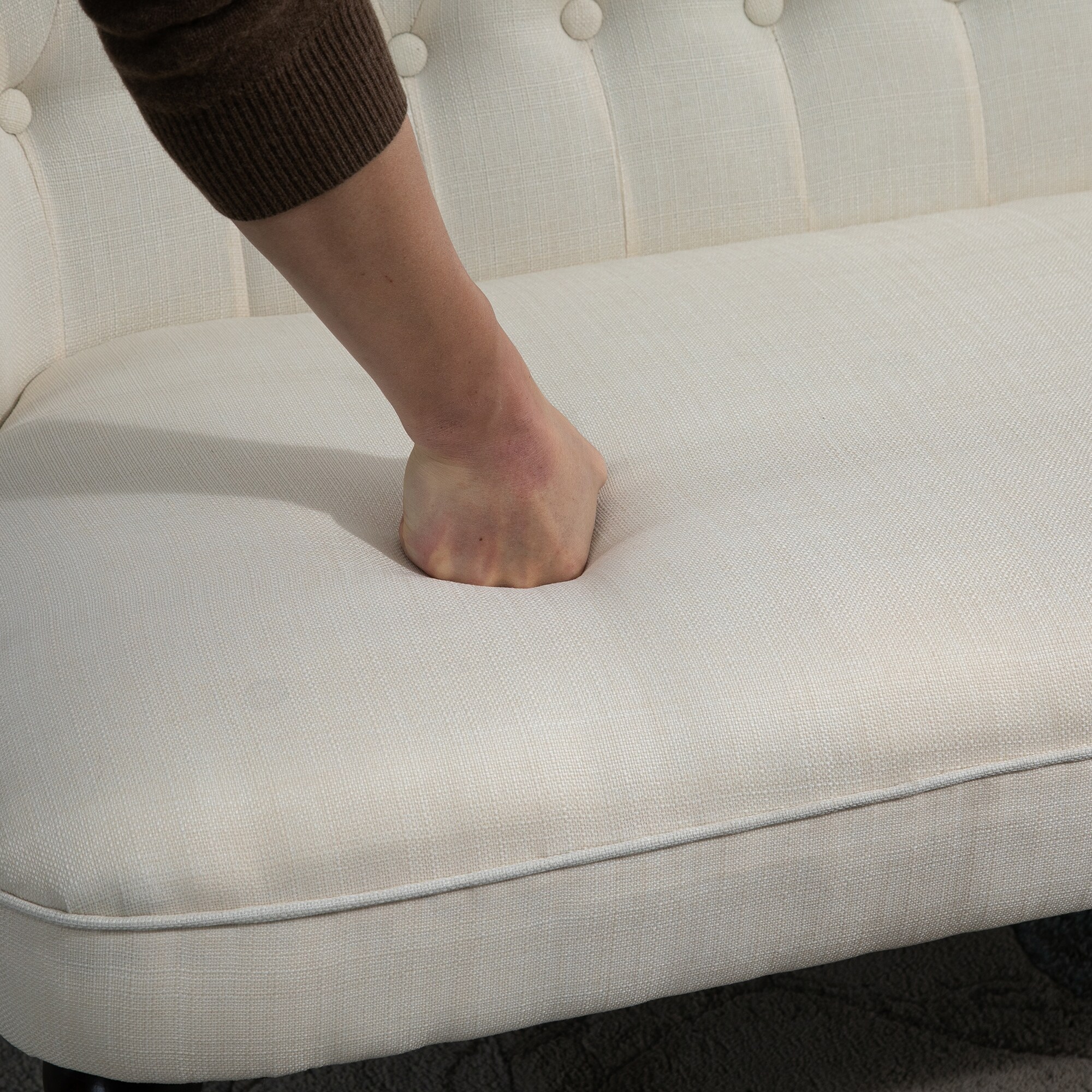 HomCom 833-998V80CW Sofas-Loveseats - View #5