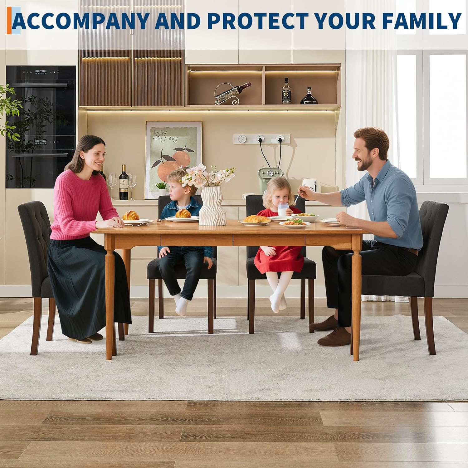 Qeetex LHF-CY-7BL136 Dining-Chairs - View #4