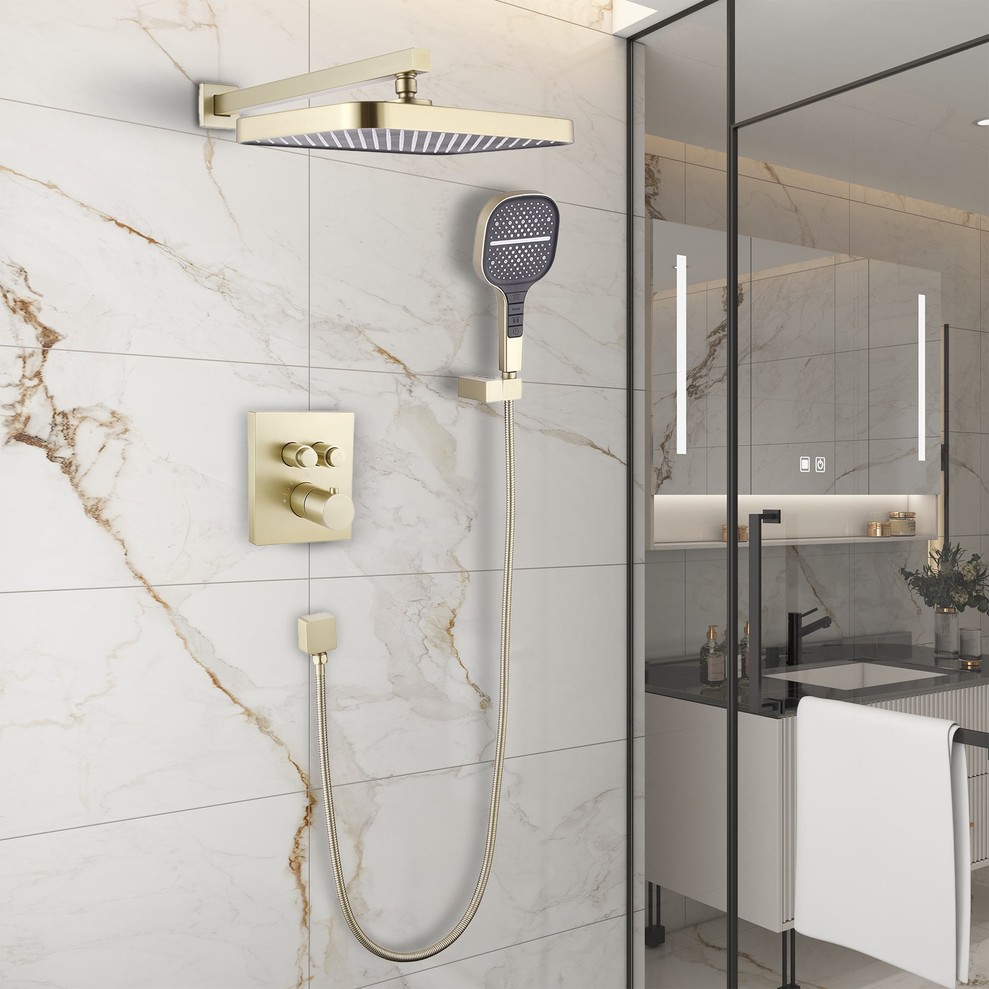 Mondawe MD-RB1234 Showerhead-Bar-Panels - View #4