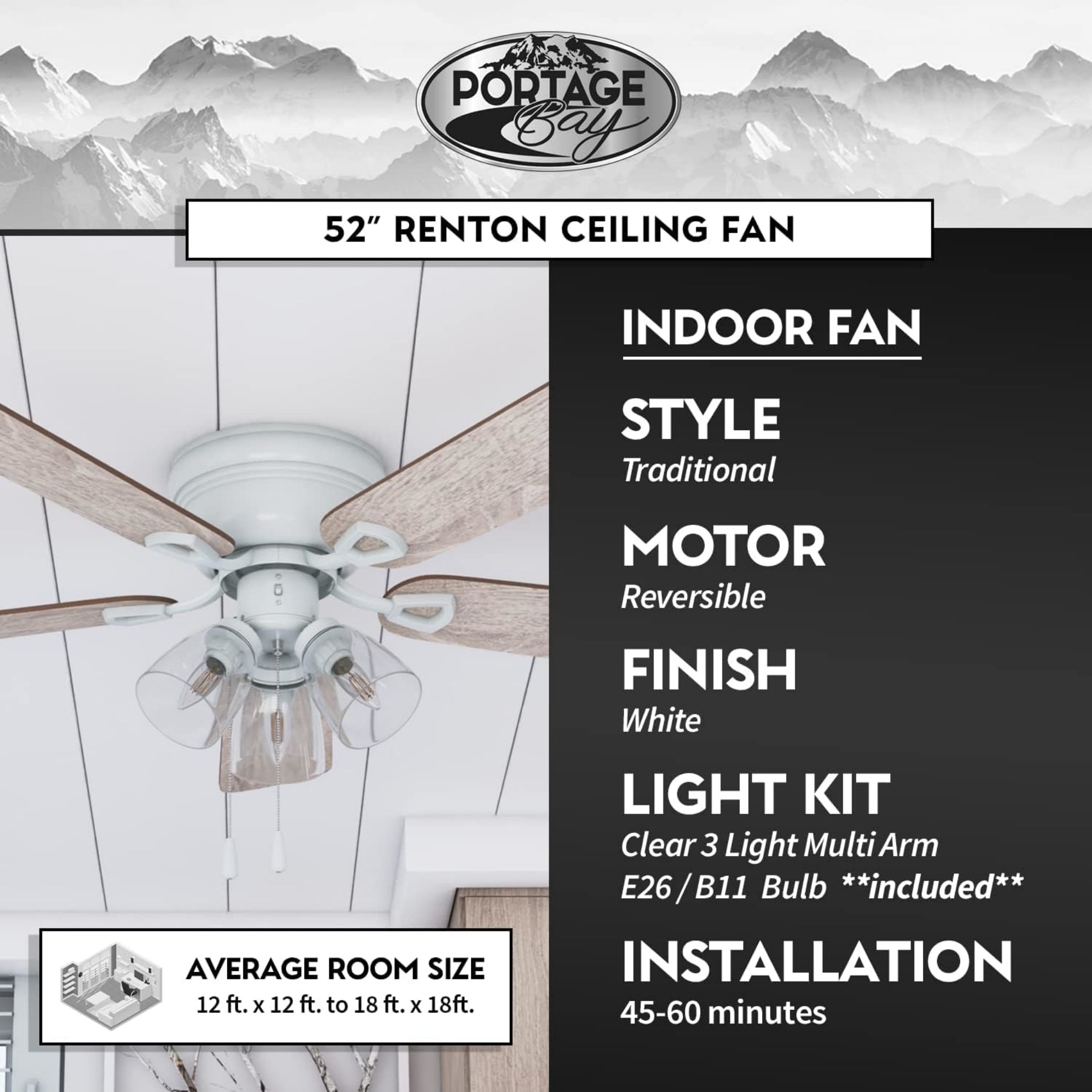 Sofucor C4-51441 Ceiling-Fans - View #3