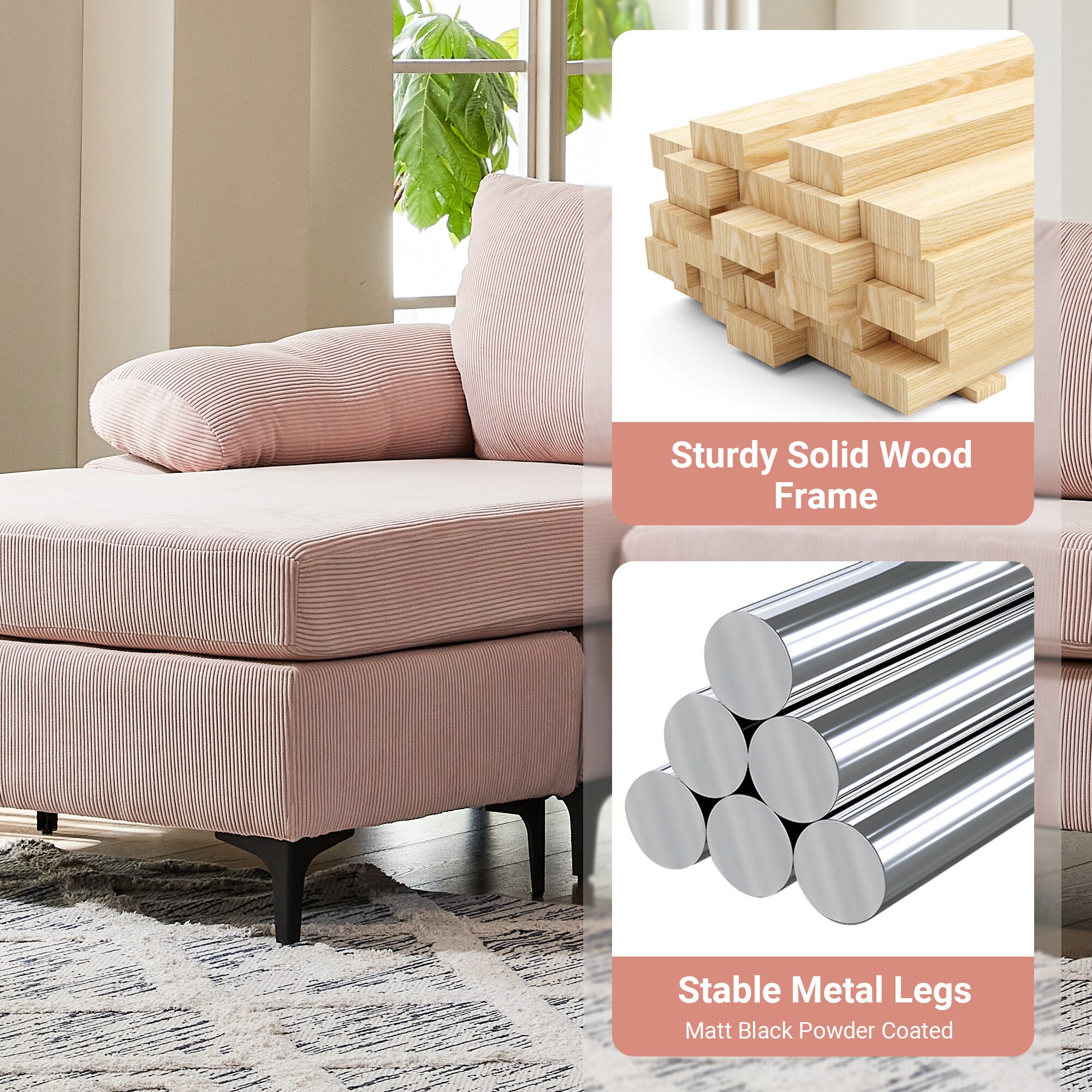 Pouuin SKM77 Sofas-Loveseats - View #7