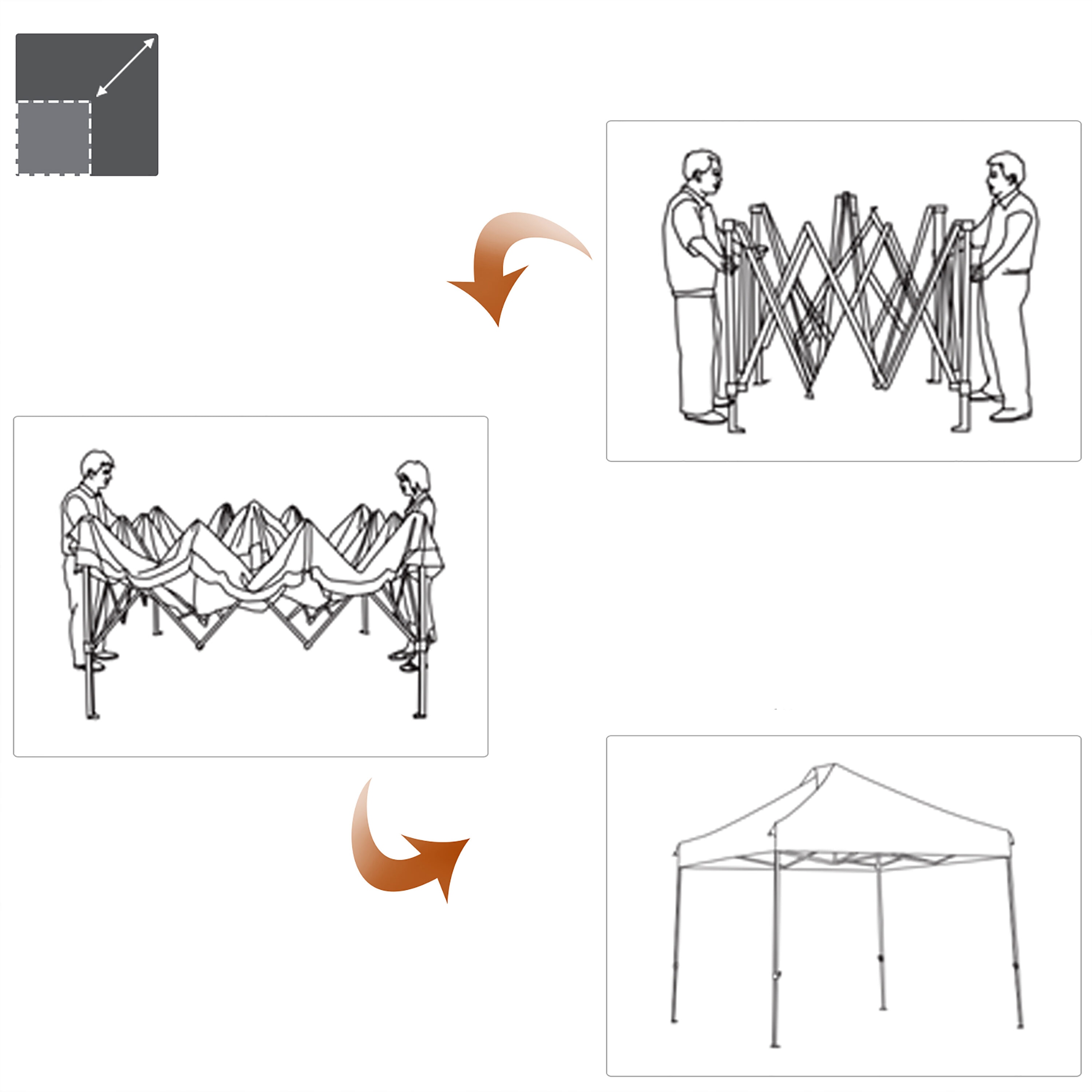 Costway OP70658GR tents - View #6