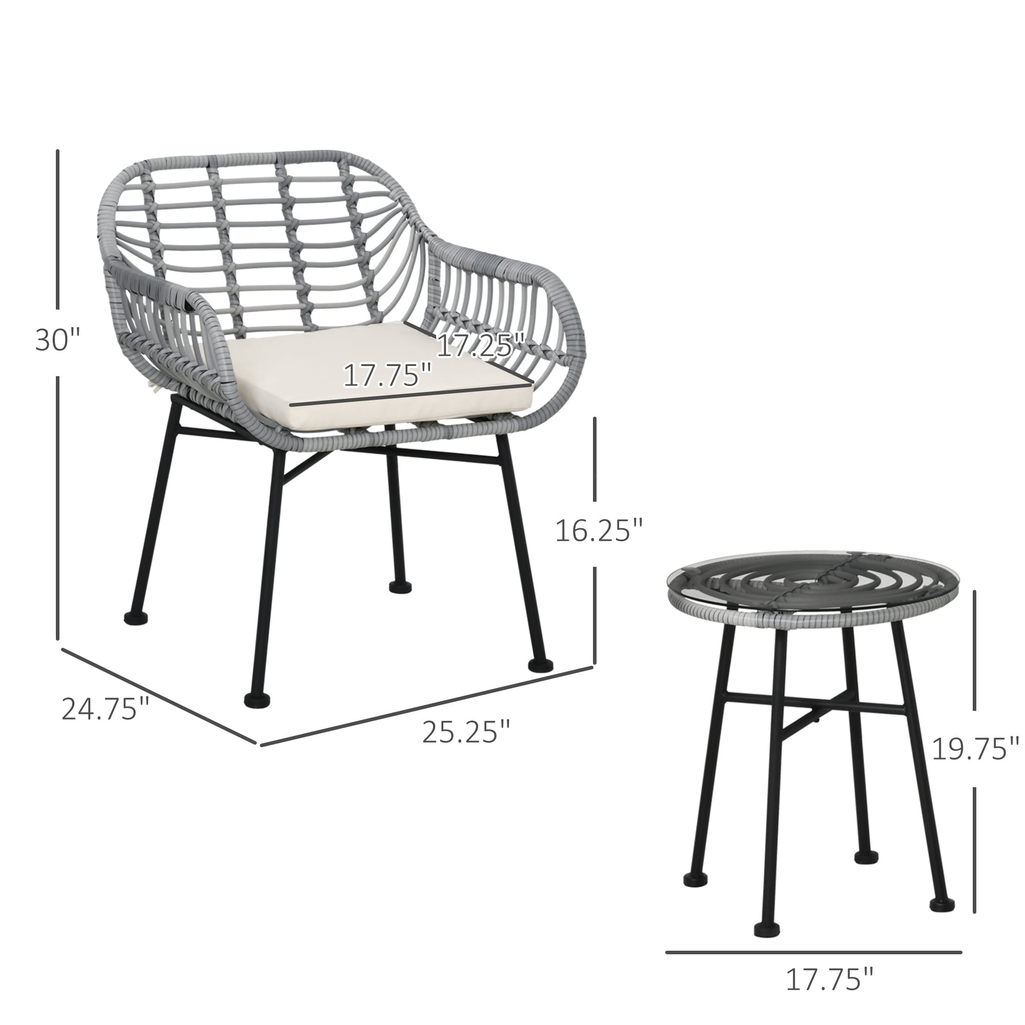 CESICIA WOF-TSC-15 Patio-Chairs - View #4