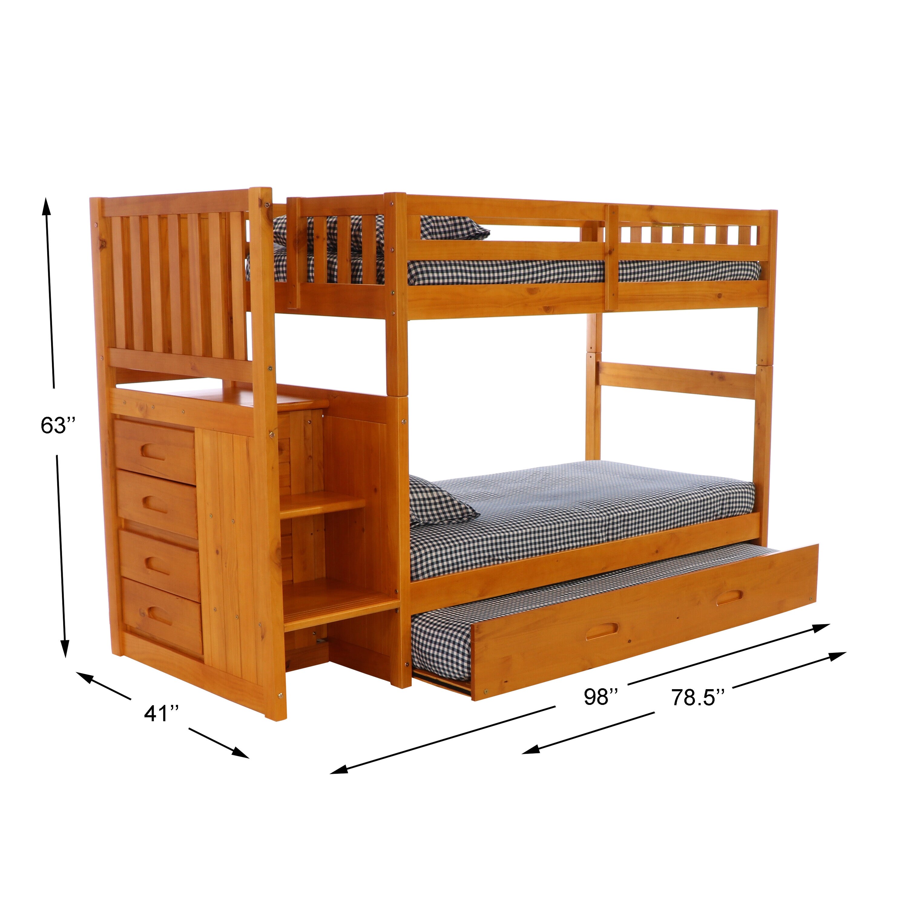 OSHOME 2117TTTRU-22 Bunk-Beds - View #7