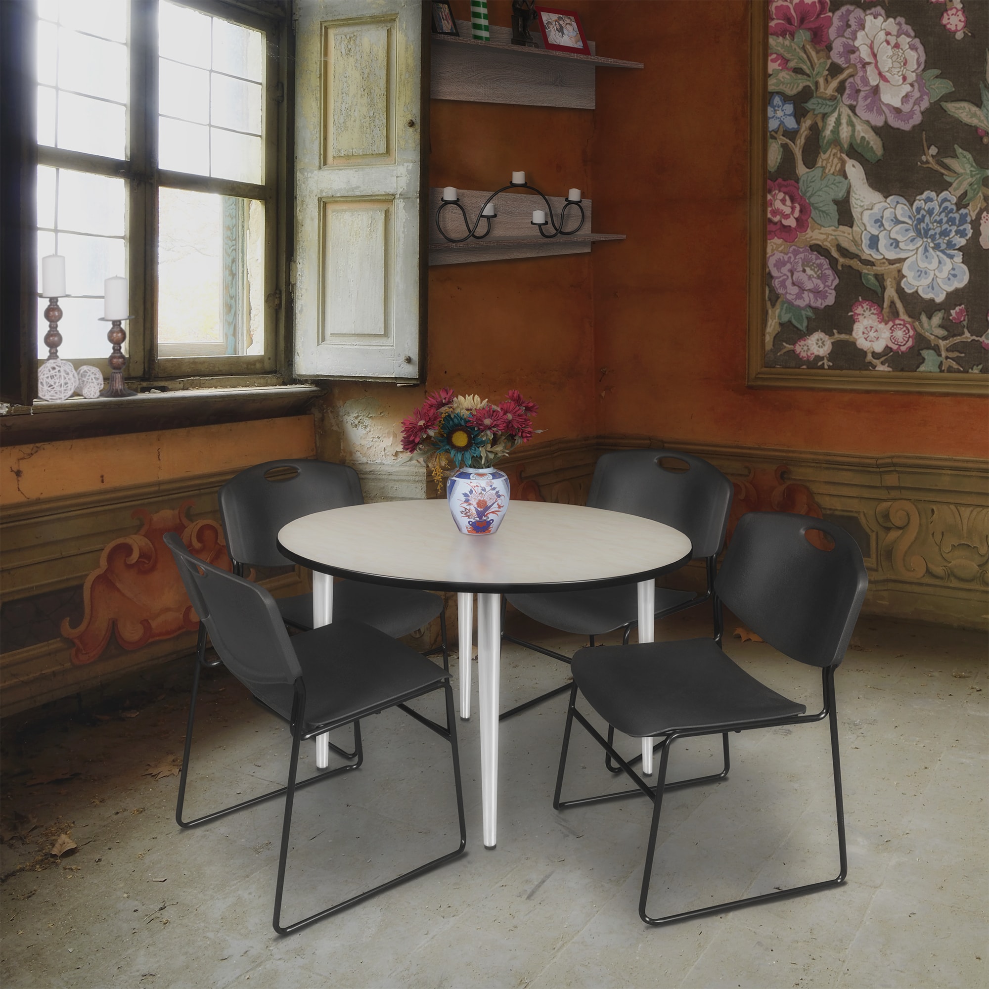 Regency TPL48RNDPLCM44BK Dining-Sets - View #2