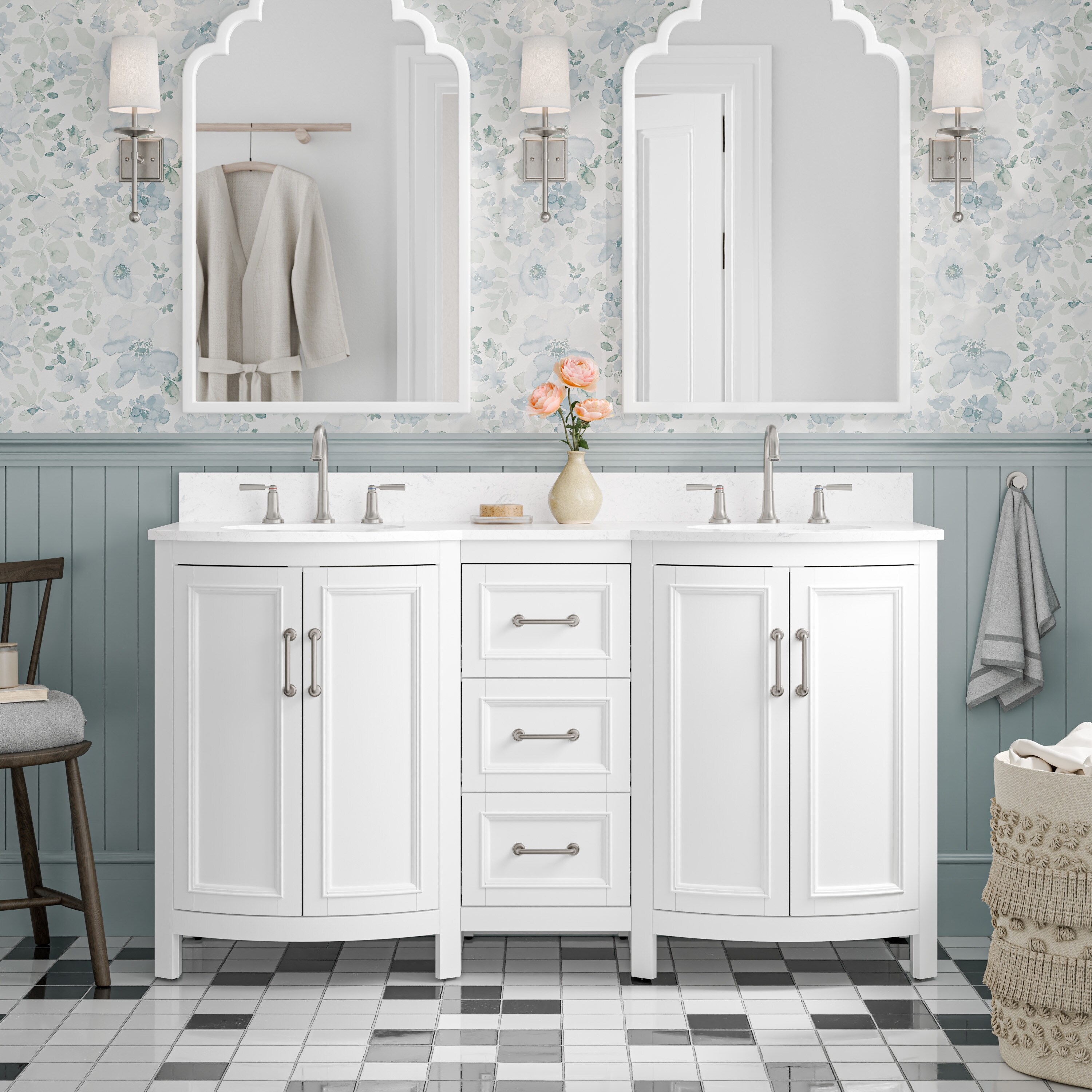 allen + roth 1007VTC-60-201-925UO Bath-Vanity-Combo - View #12