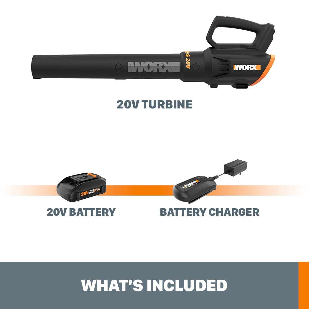 Worx 20-Volt Cordless Battery Powered Blower/Sweeper - 20748211