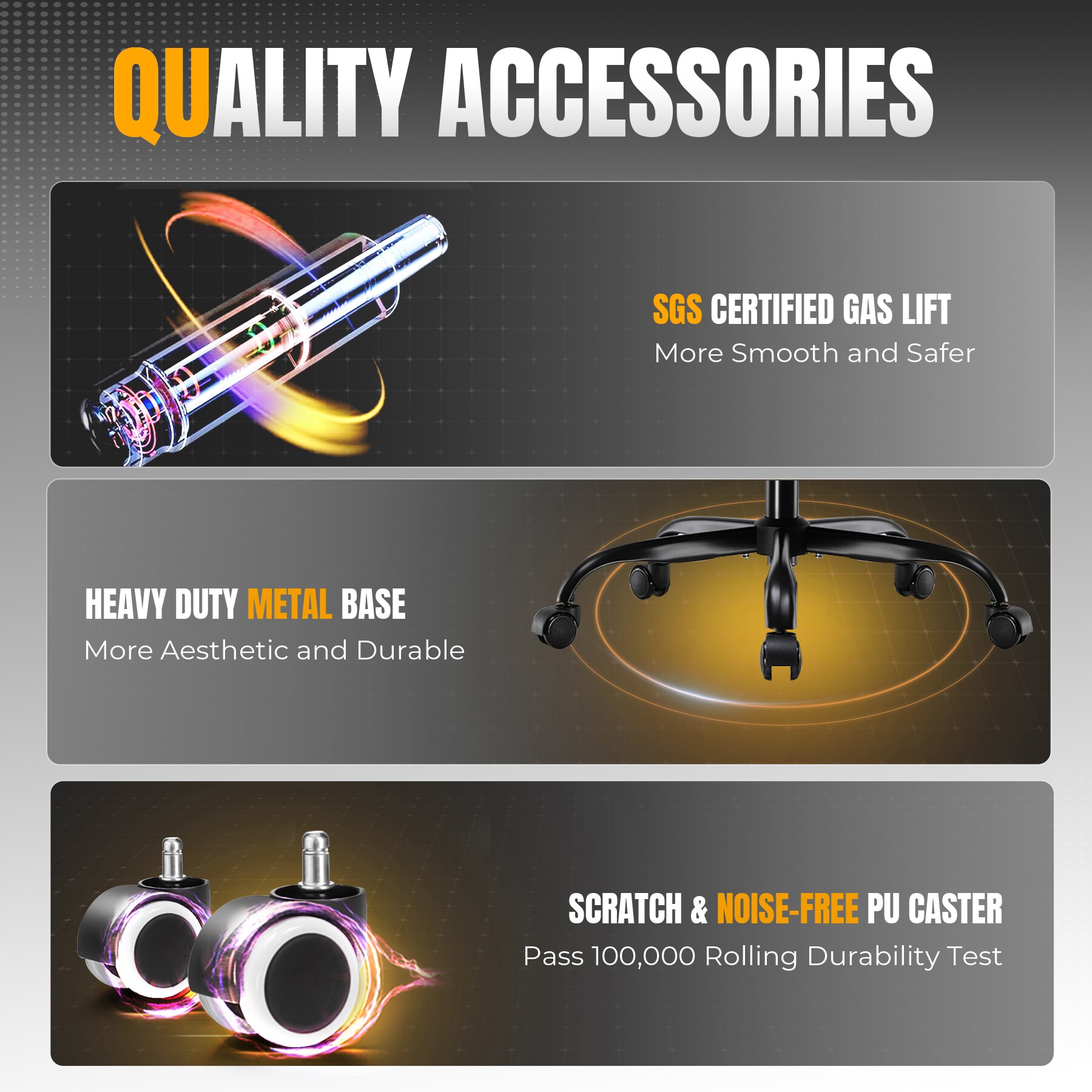 GTPLAYER LOWE'S-GT905-PINK-PU Office-Chairs - View #9