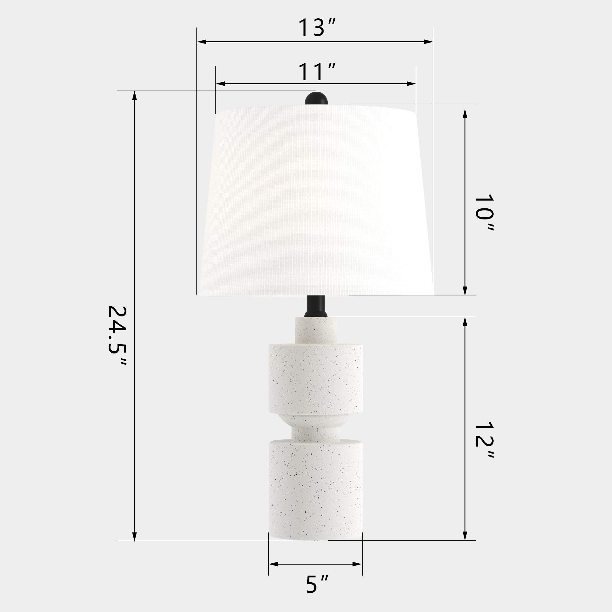 Maxax T210-WH Table-Lamps - View #11