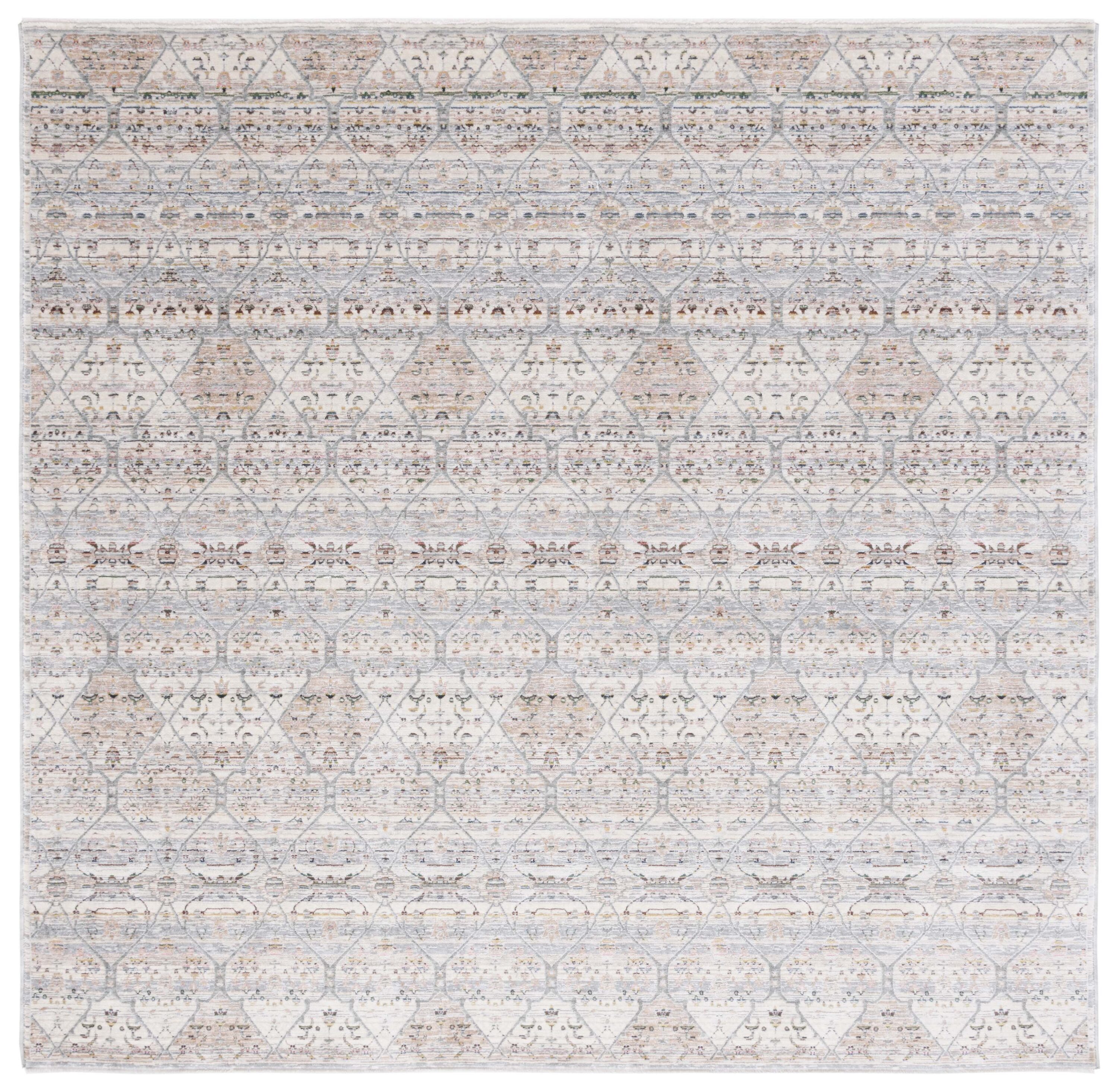 Princeton 911A Ivory/Blue 7 X 7 Area Rug