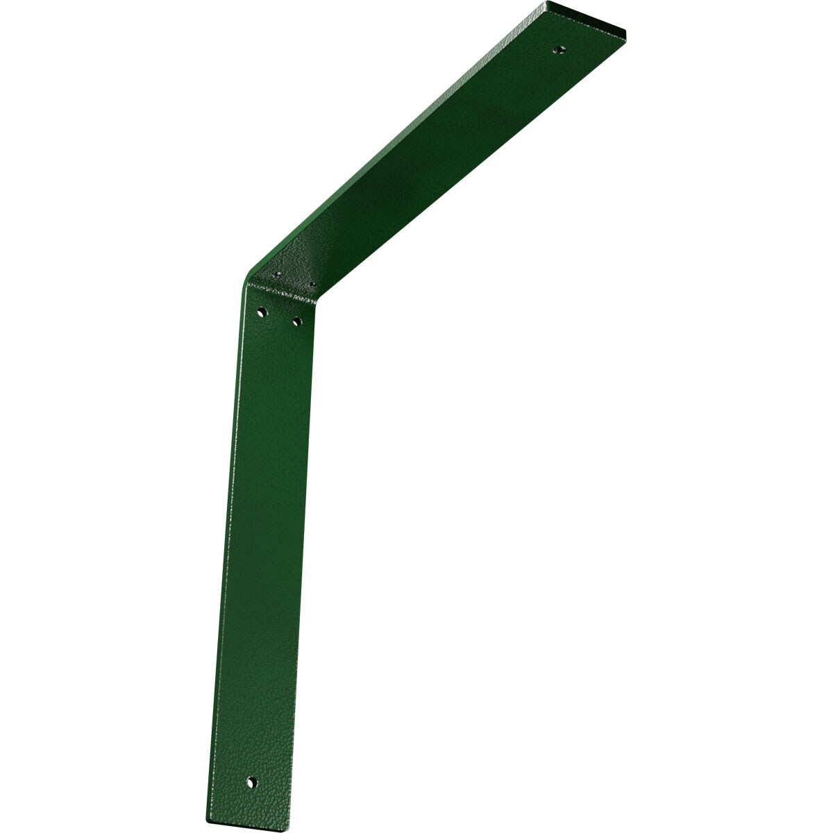 Ekena Millwork BKTM02X14X14HAHDG Hamilton 14-in x 2-in x 14-in Green Steel Countertop support bracket