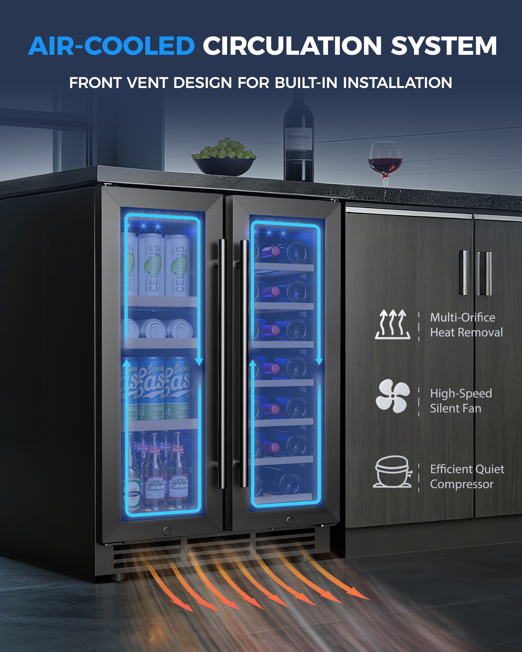 SIMZLIFE BR003-160BL-S-LS-SC Beverage-Dispensers - View #6