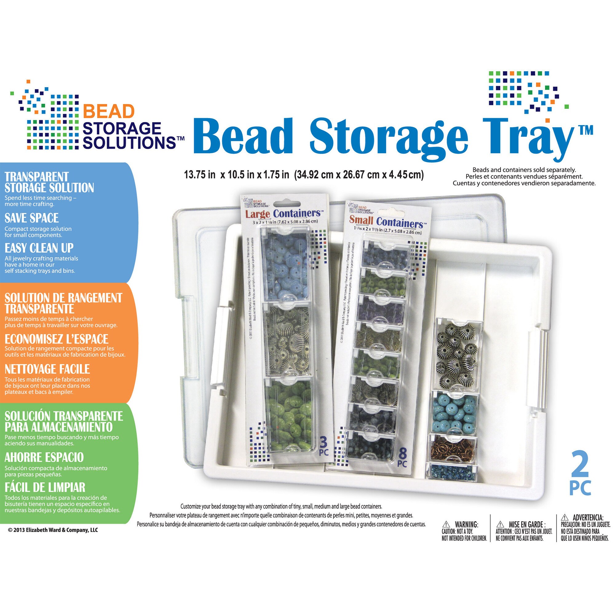 Bead Storage Solutions 216924 Bins-Baskets - View #3