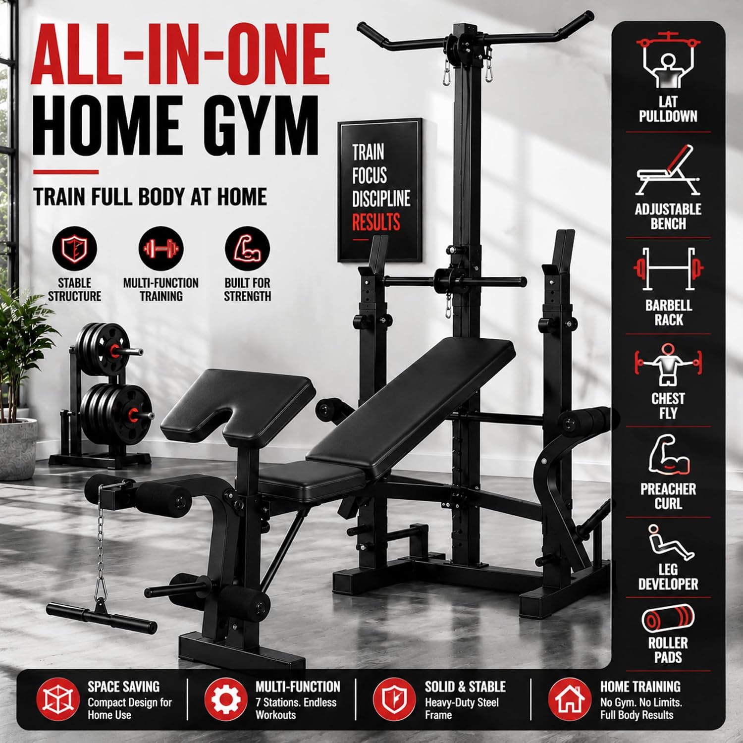 Garvee CBV-MJIRIRWRAF-DTC5K Lat-Pull-Down-Machines - View #2