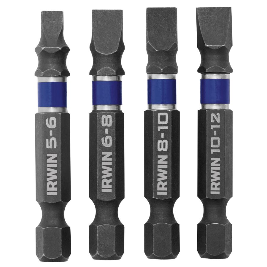 IRWIN 1899885 4-Piece Impact Driver Bit Set