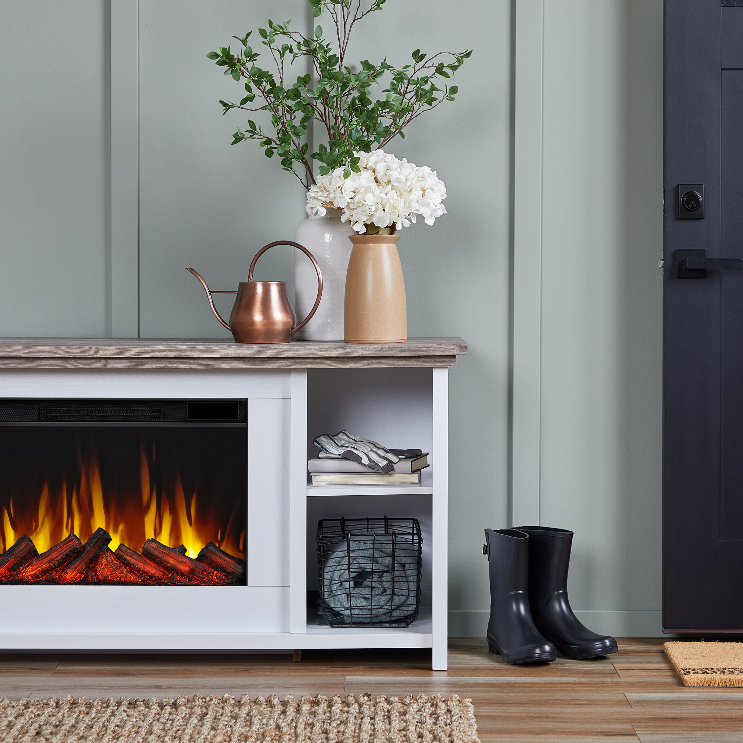 Real Flame 13055E-WHT Electric-Fireplaces - View #14