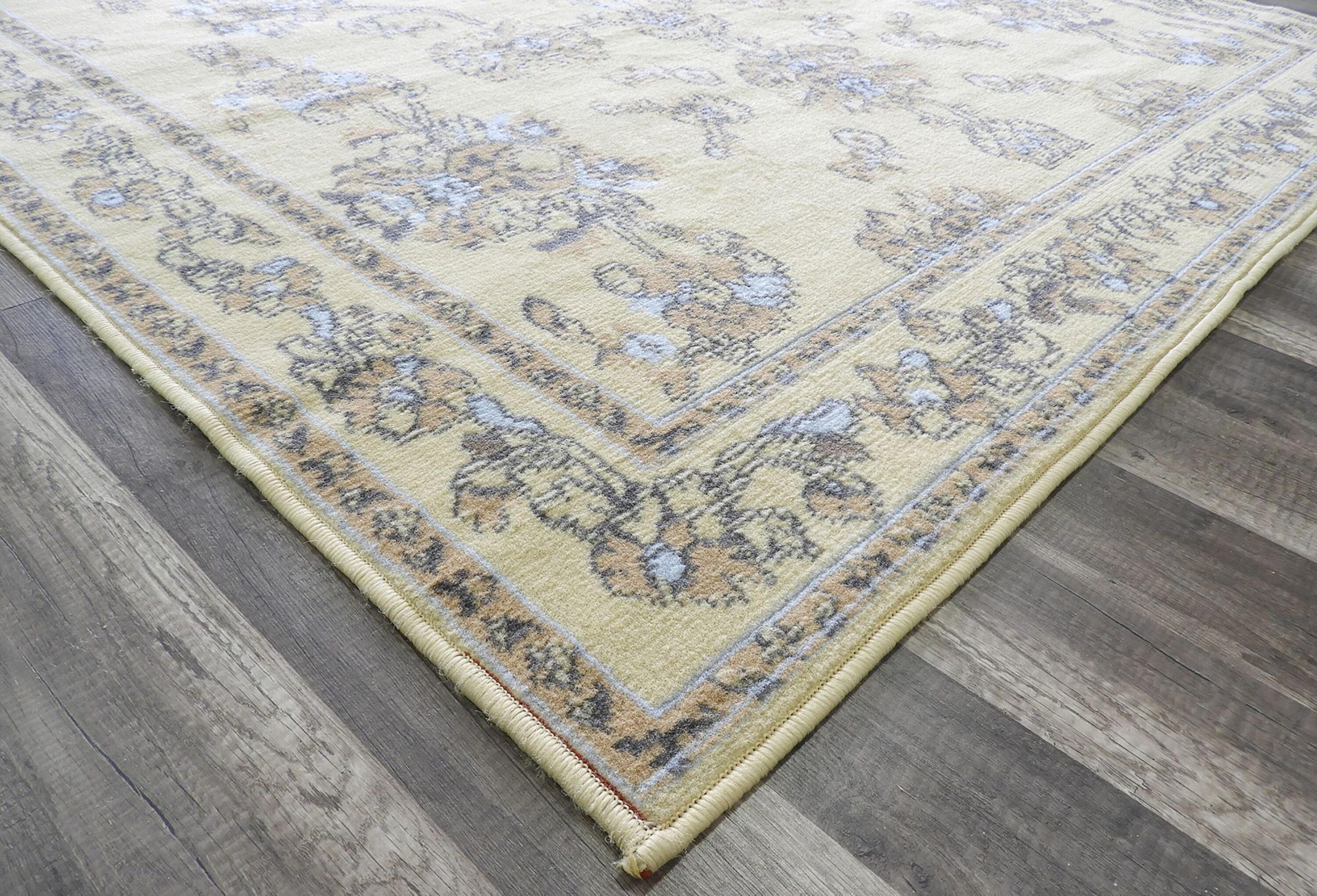 Rugs America Beaumont 2 X 12 (ft) Legacy Ivory Indoor Medallion Runner ...