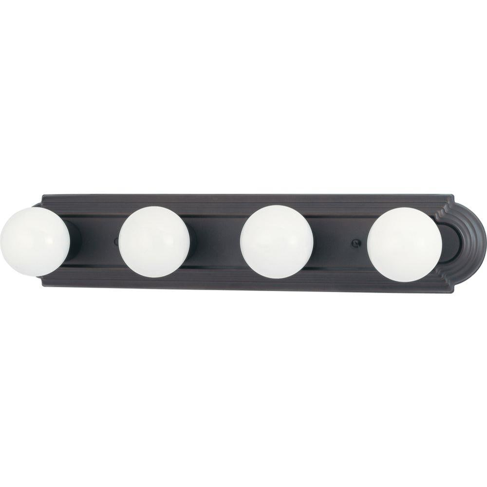  LW-SC514298 24-in 4-Light Mahogany Bronze Transitional Vanity Light Bar